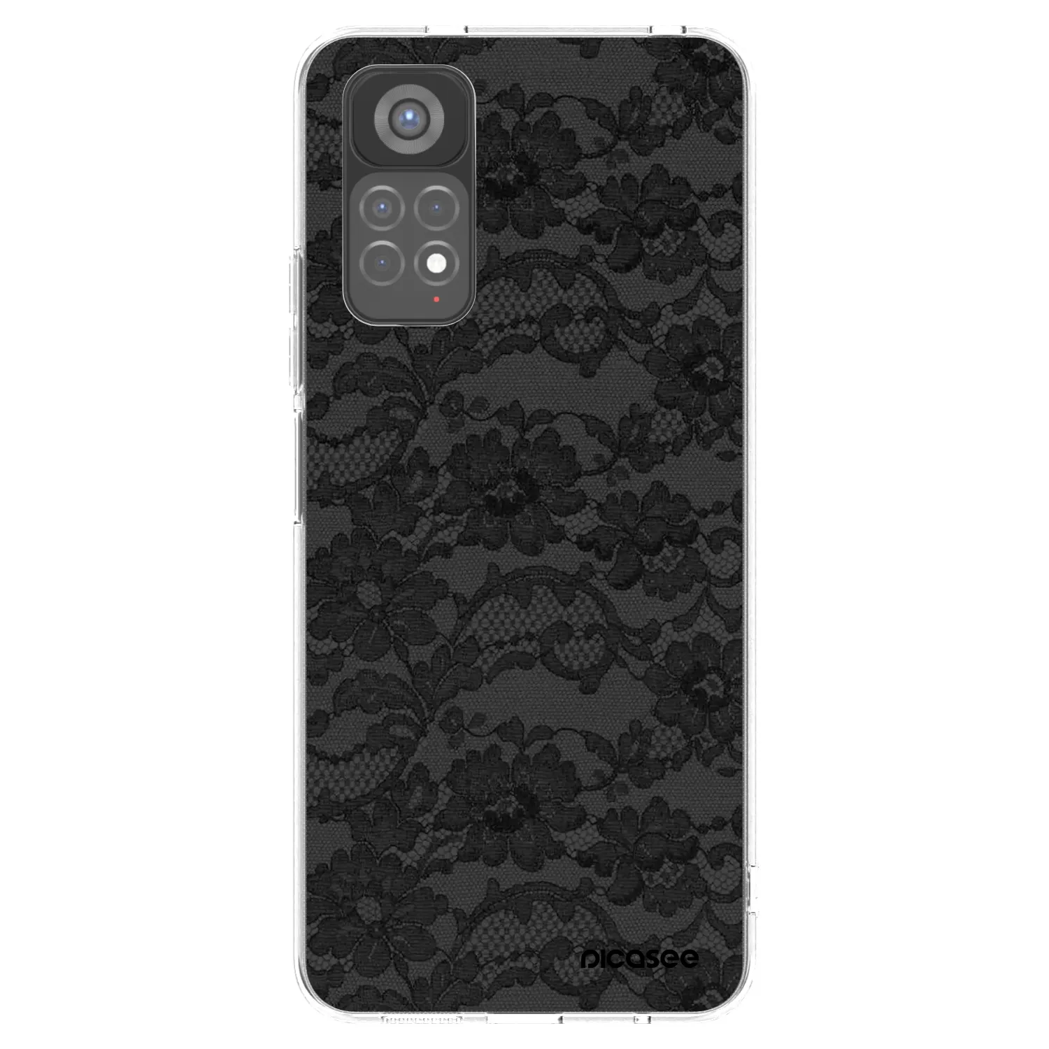 Picasee silikonový průhledný obal pro Xiaomi Redmi Note 11S 5G - Dark Elegance