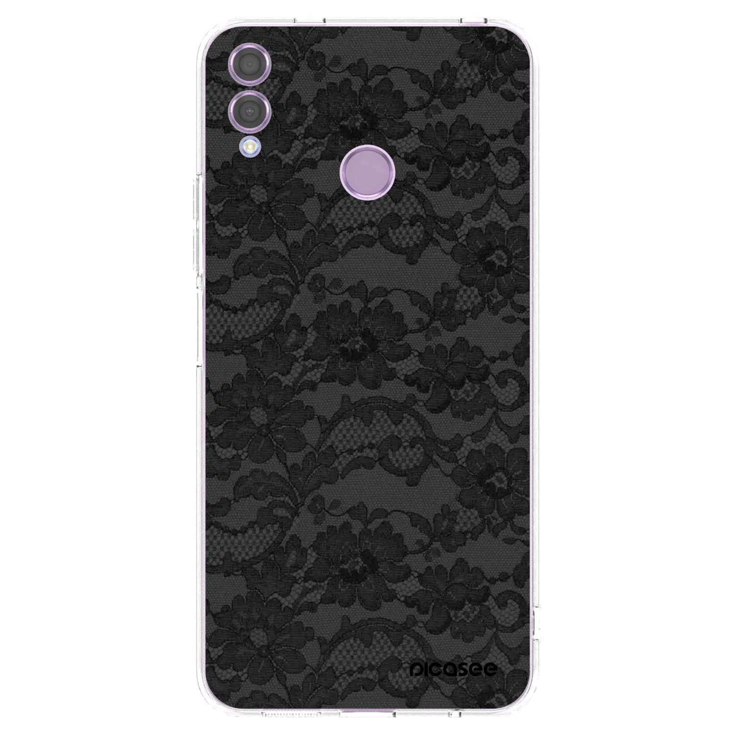 Picasee silikonový průhledný obal pro Honor 8X - Dark Elegance