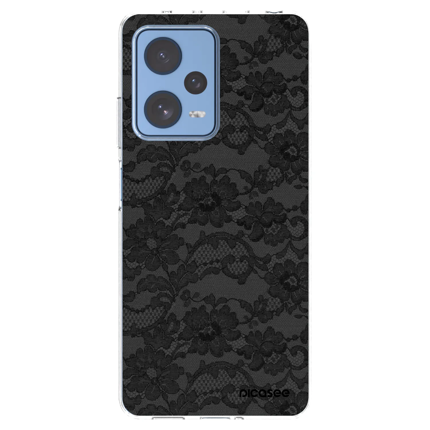 Picasee silikonový průhledný obal pro Xiaomi Redmi Note 12 Pro 5G - Dark Elegance