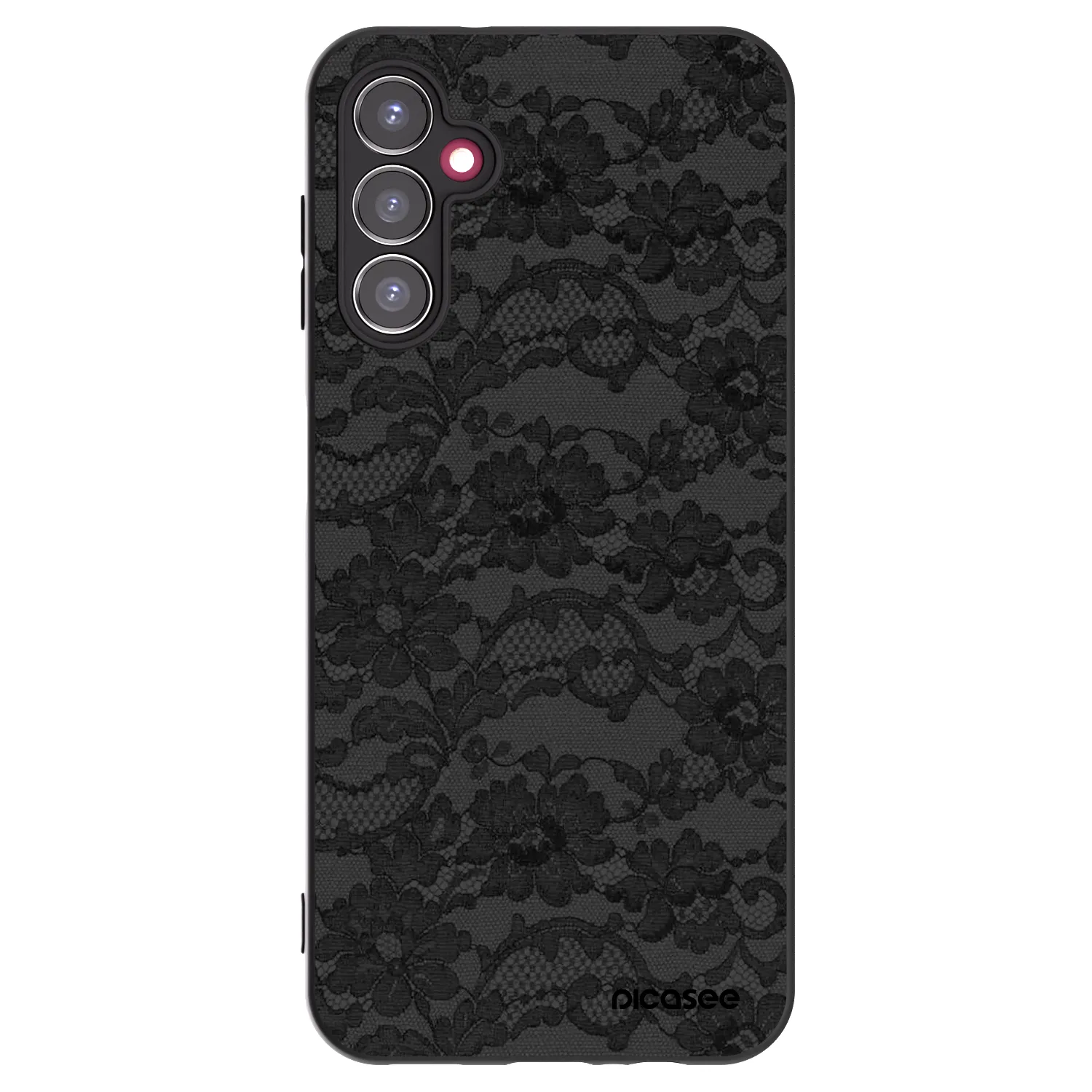 Picasee silikonový černý obal pro Samsung Galaxy A14 4G A145R - Dark Elegance