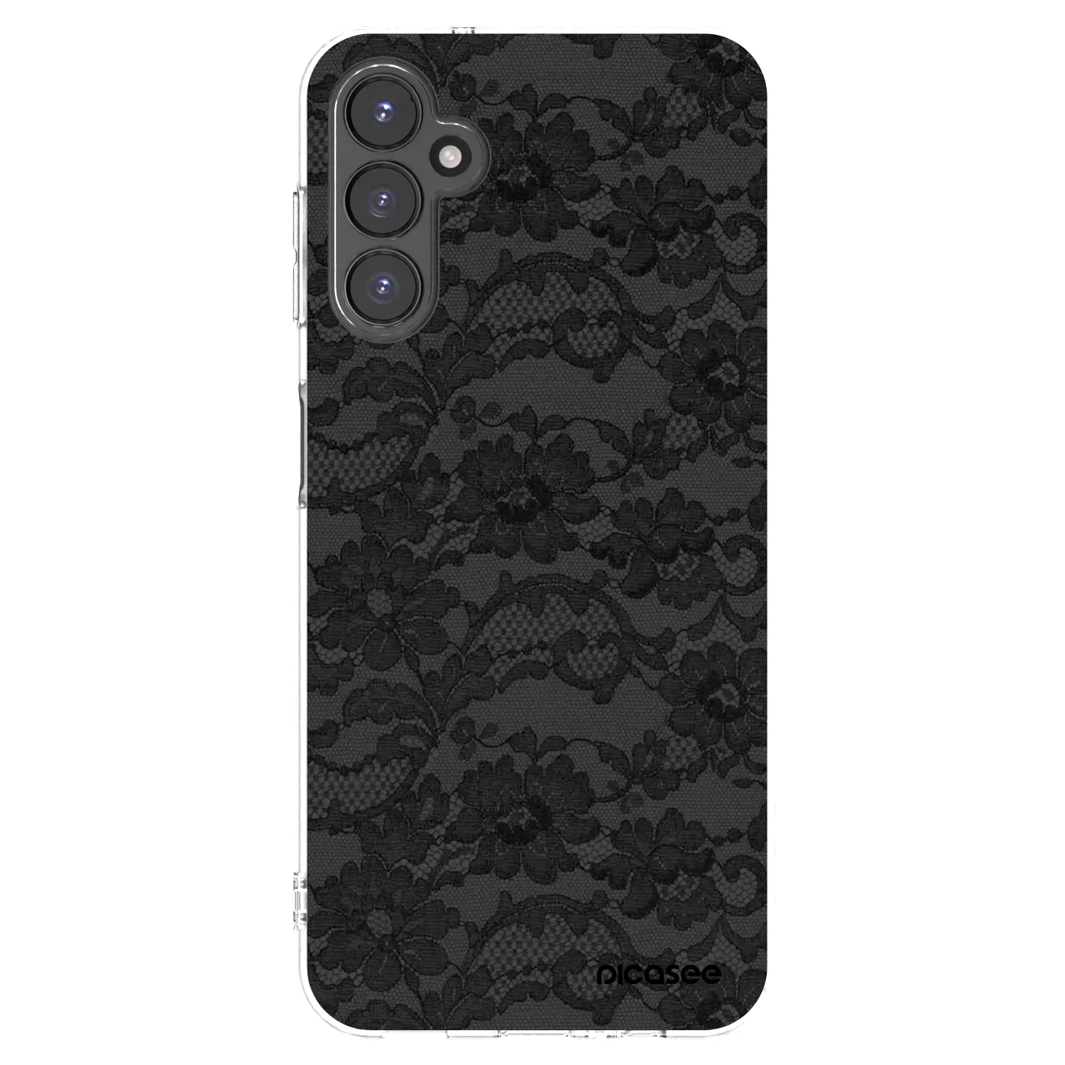 Picasee silikonový průhledný obal pro Samsung Galaxy A14 4G A145R - Dark Elegance