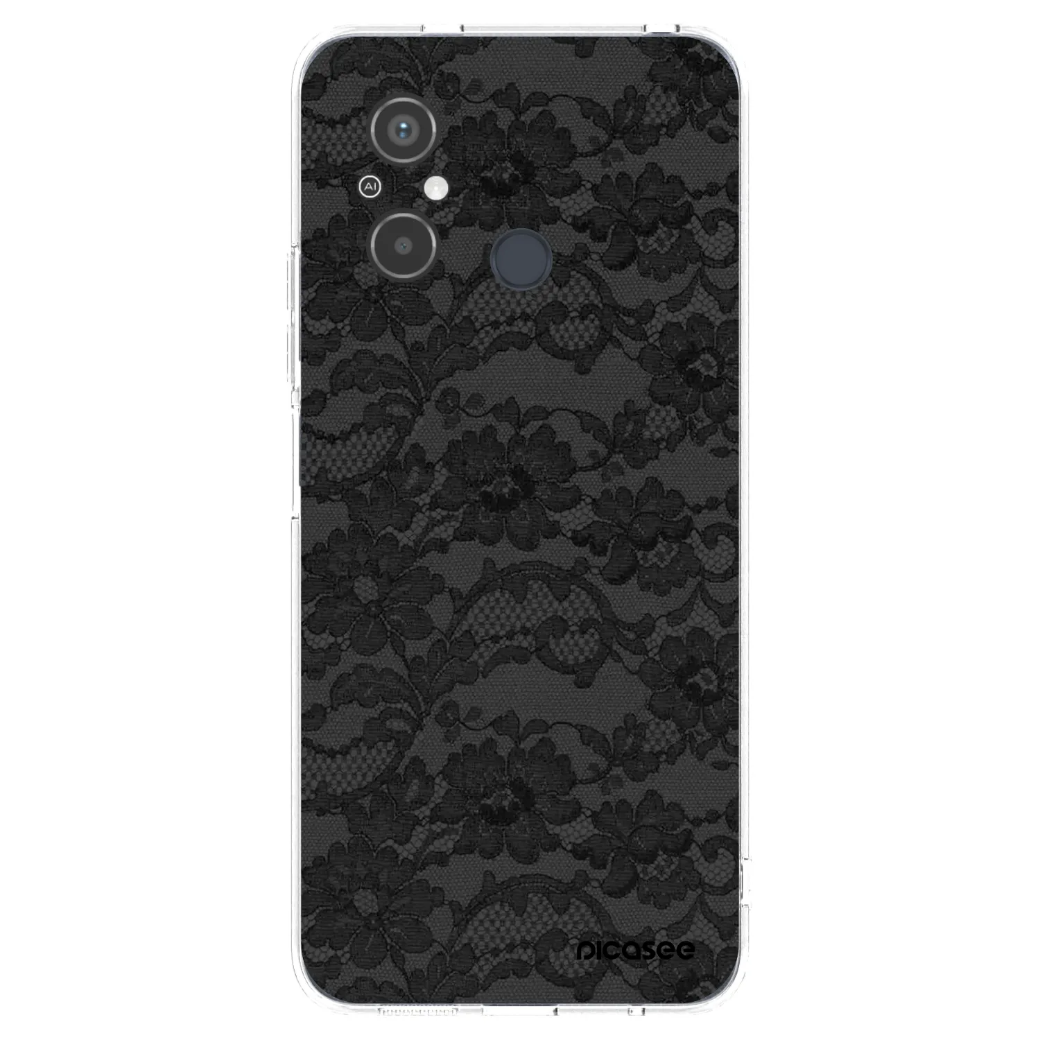Picasee silikonový průhledný obal pro Xiaomi Redmi 12C - Dark Elegance