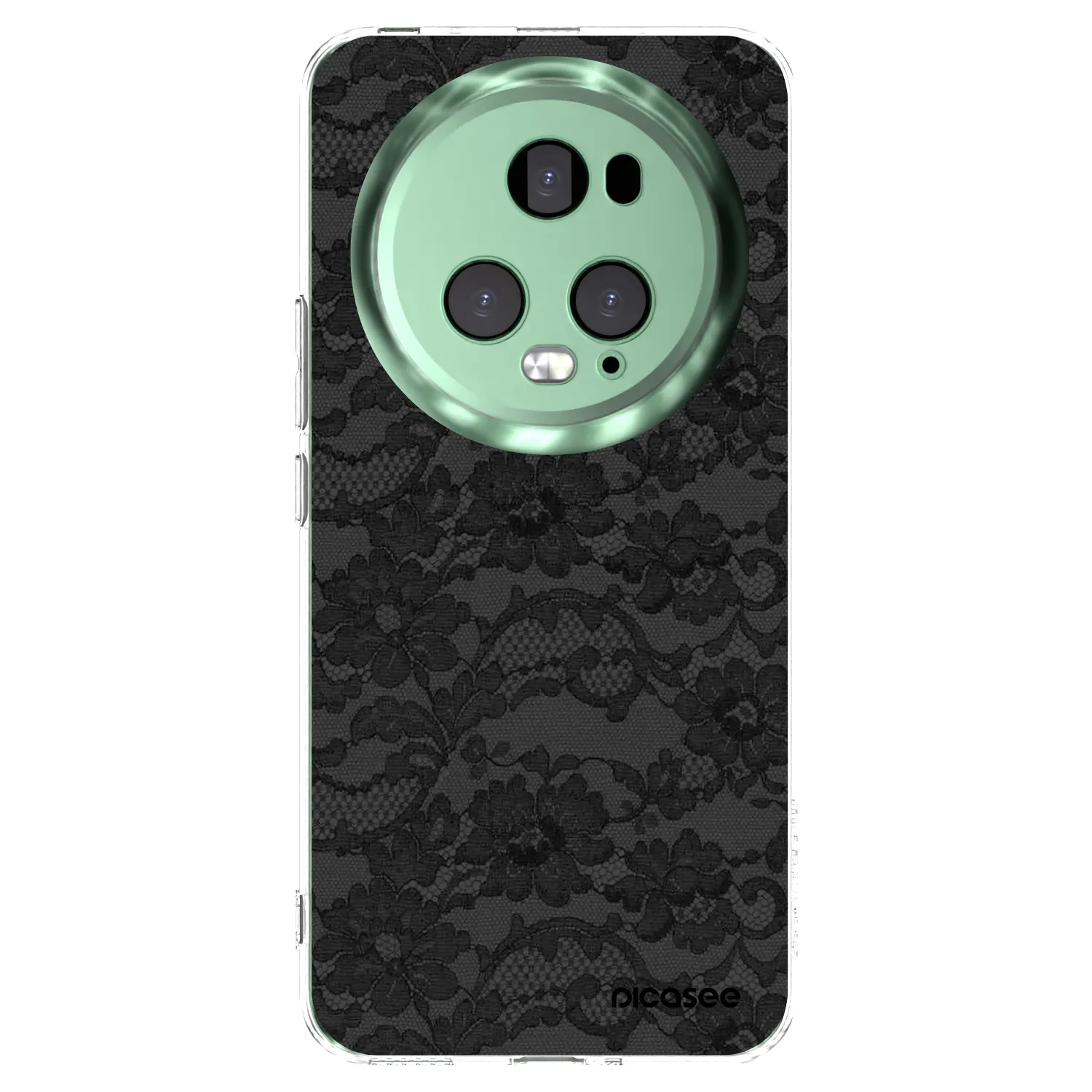 Picasee silikonový průhledný obal pro Honor Magic5 Pro - Dark Elegance