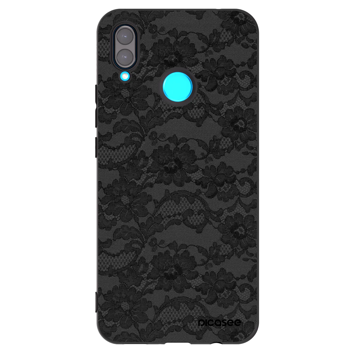 Picasee silikonový černý obal pro Huawei Nova 3i - Dark Elegance