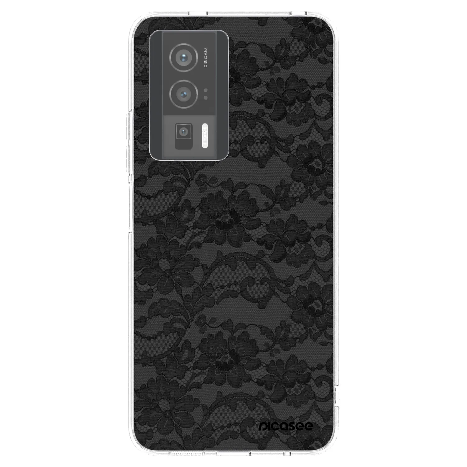Picasee silikonový průhledný obal pro Xiaomi Poco F5 Pro 5G - Dark Elegance
