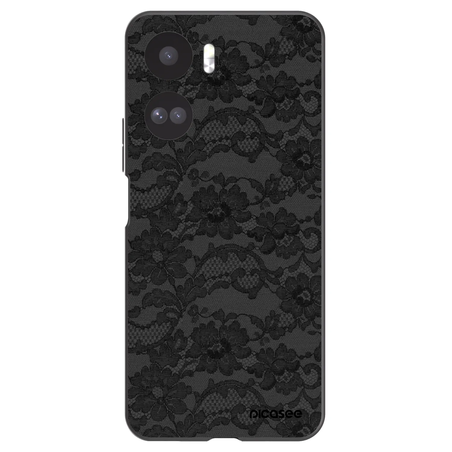 Picasee silikonový černý obal pro Honor 90 Lite 5G - Dark Elegance