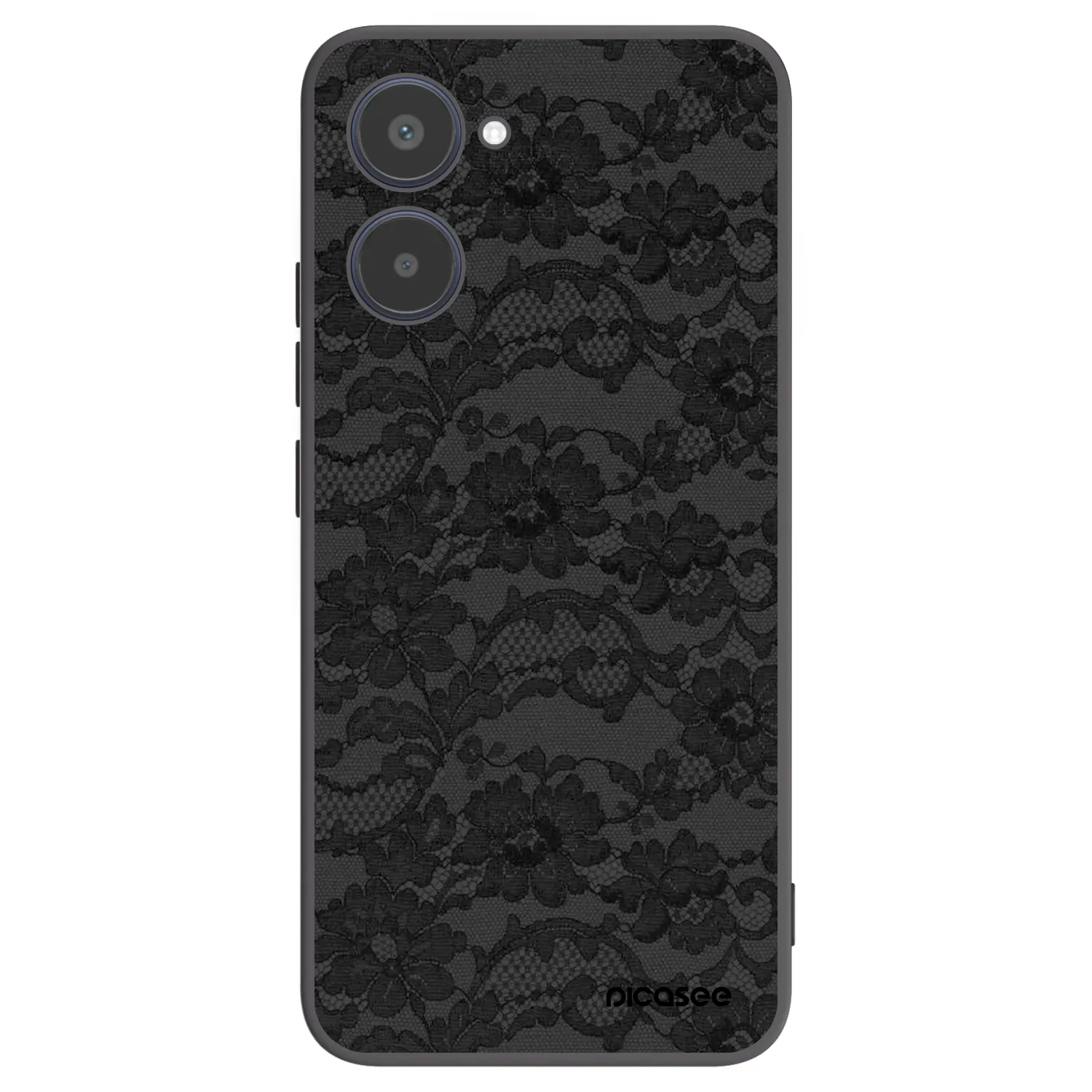 Picasee silikonový černý obal pro Realme 10 4G - Dark Elegance