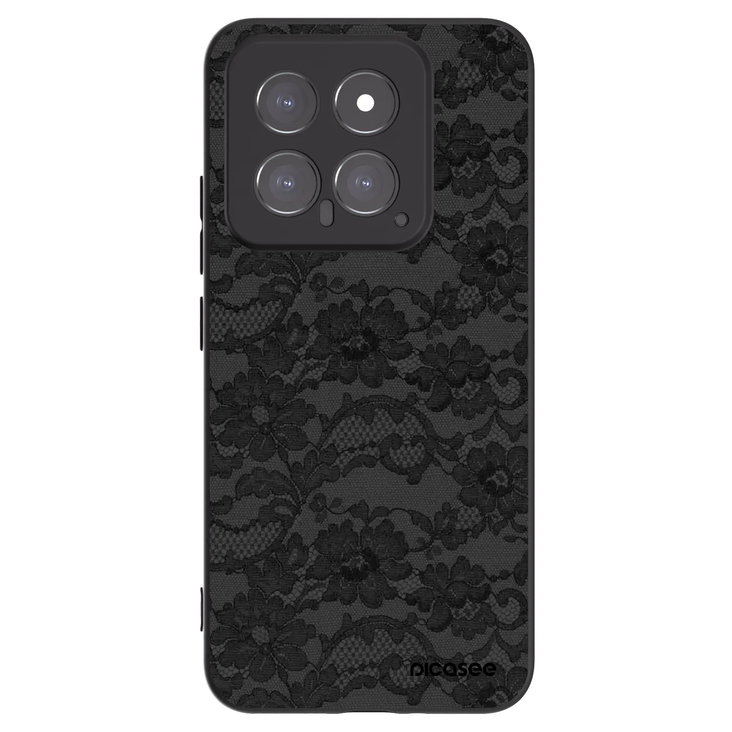 Picasee silikonový černý obal pro Xiaomi 14 - Dark Elegance