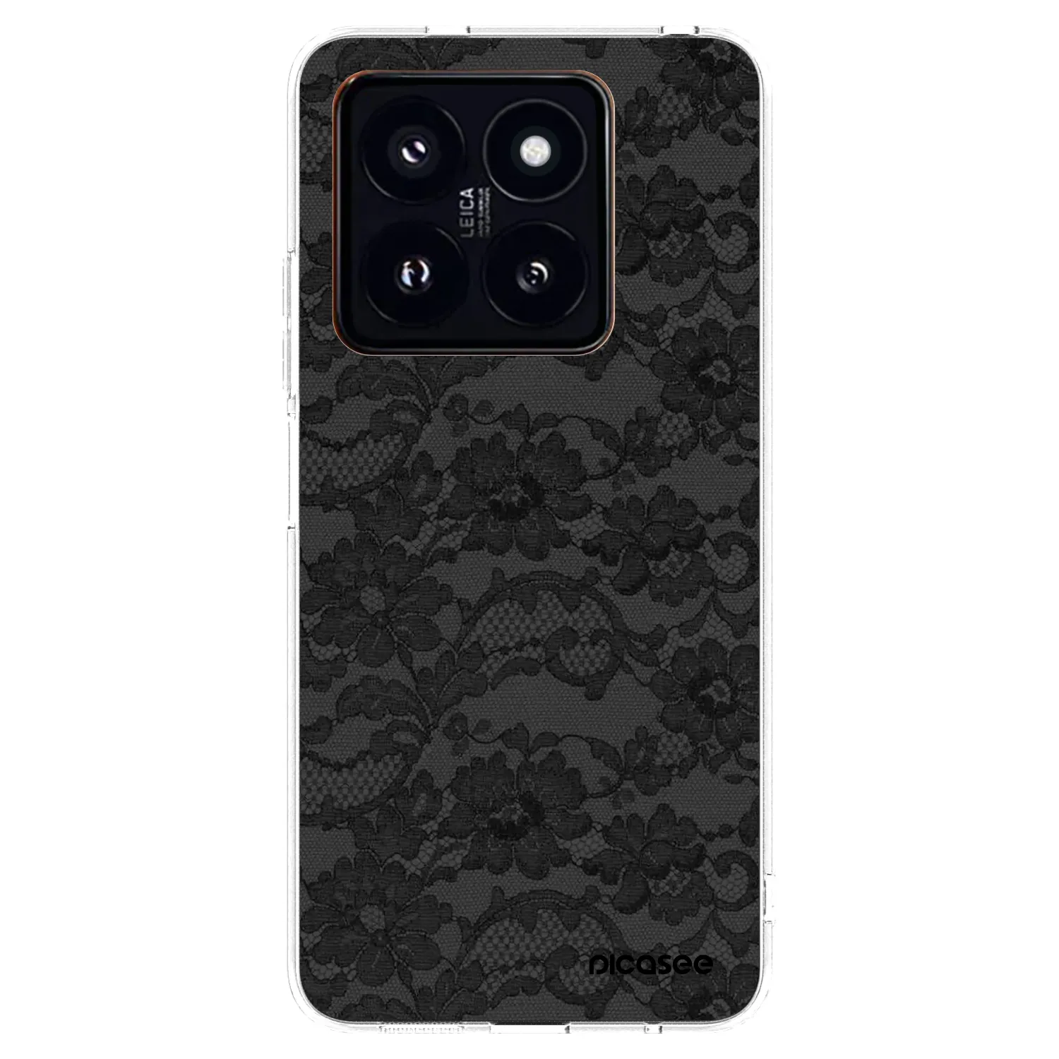 Picasee silikonový průhledný obal pro Xiaomi 14 Pro - Dark Elegance