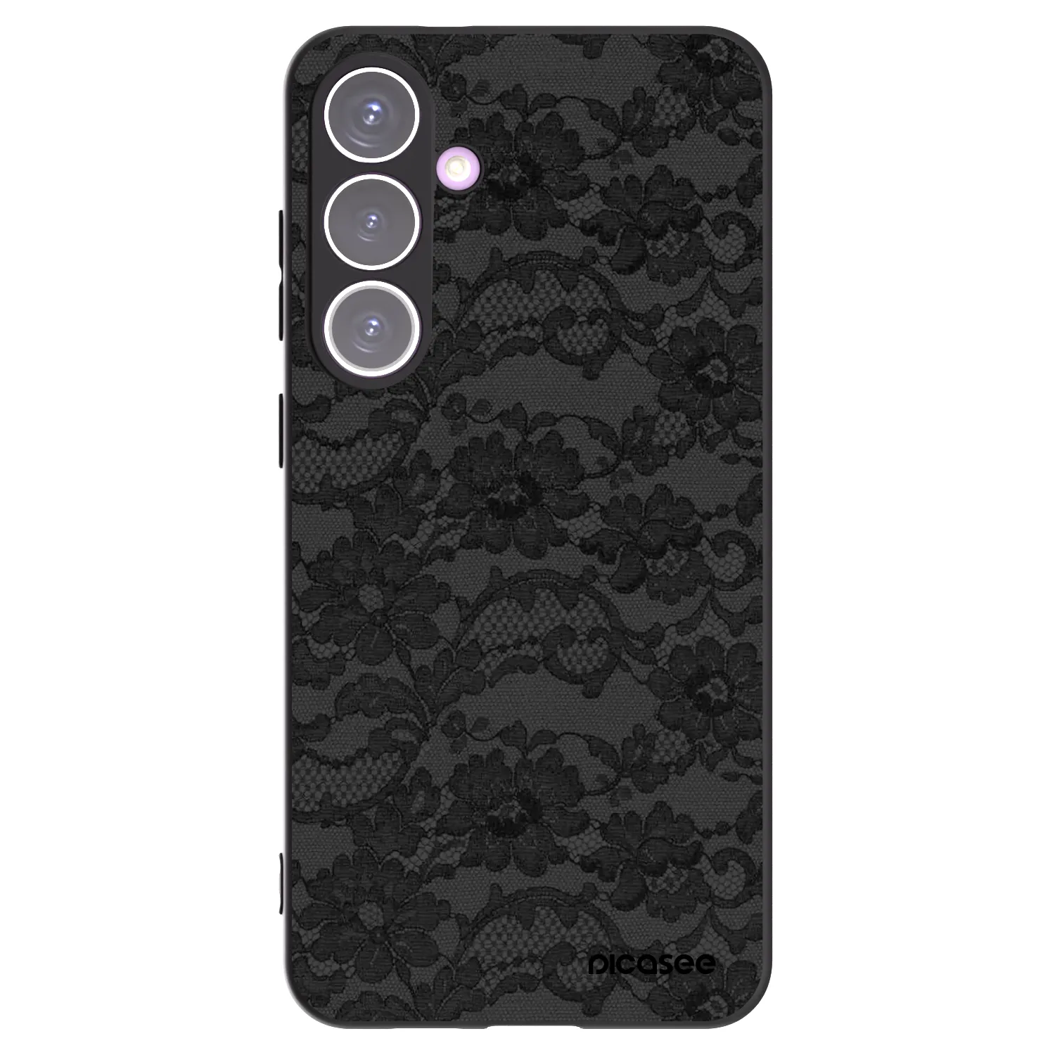 Picasee silikonový černý obal pro Samsung Galaxy S24+ S926B 5G - Dark Elegance
