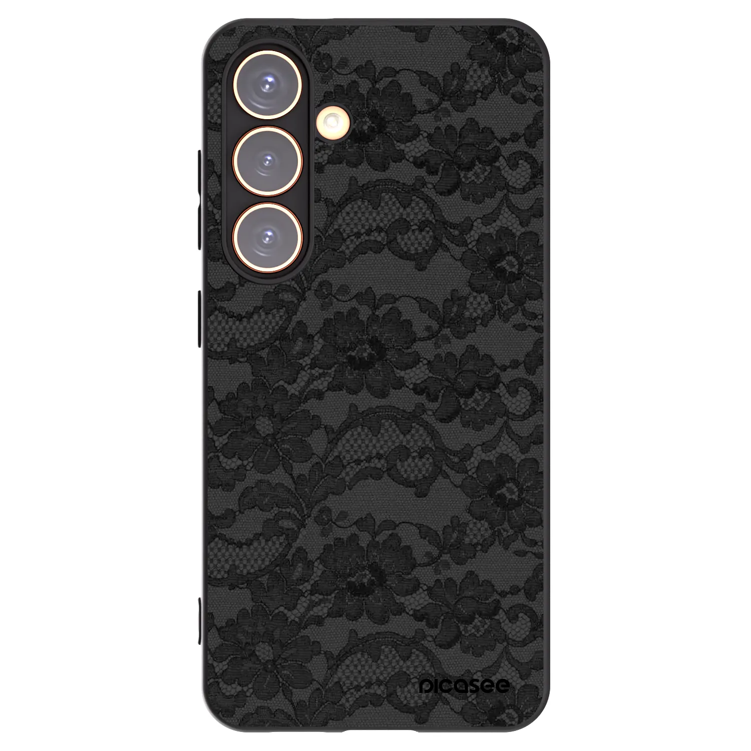 Picasee silikonový černý obal pro Samsung Galaxy S24 S921B 5G - Dark Elegance