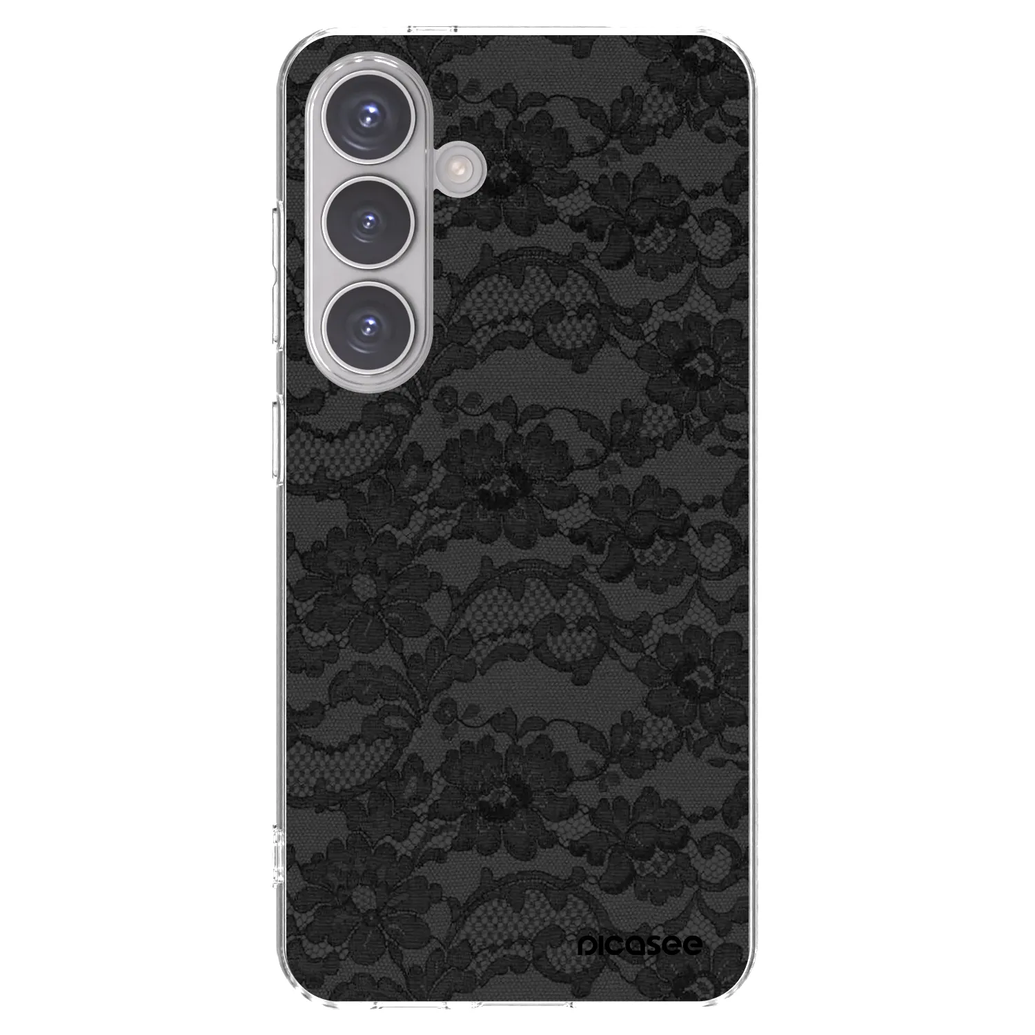 Picasee silikonový průhledný obal pro Samsung Galaxy S24 S921B 5G - Dark Elegance