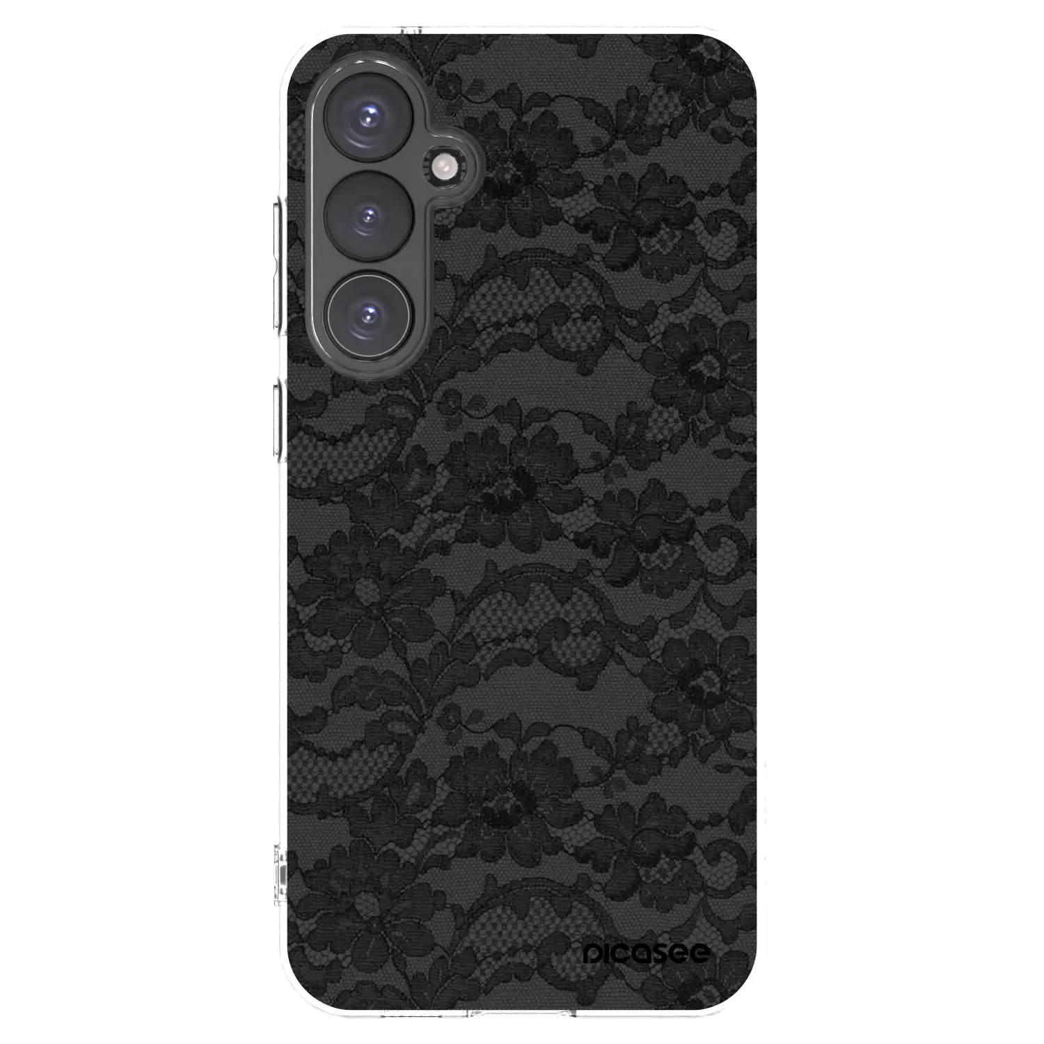 Picasee silikonový průhledný obal pro Samsung Galaxy S23 FE S711B - Dark Elegance