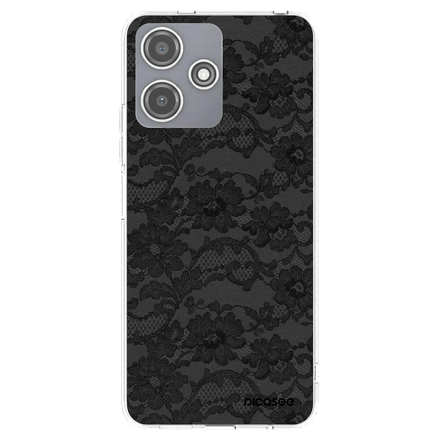 Picasee silikonový průhledný obal pro Xiaomi Redmi 12 5G - Dark Elegance