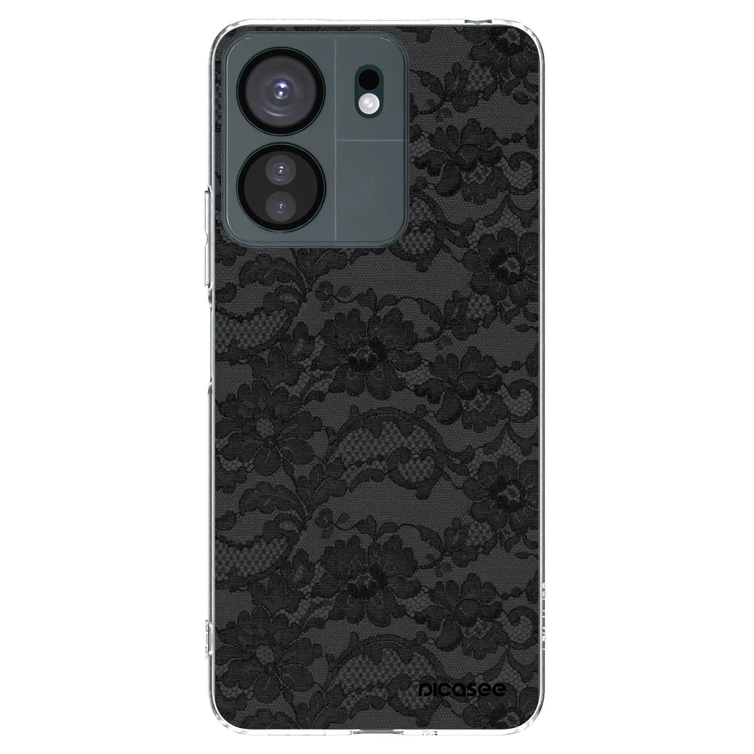 Picasee silikonový průhledný obal pro Xiaomi Redmi 13C 4G - Dark Elegance
