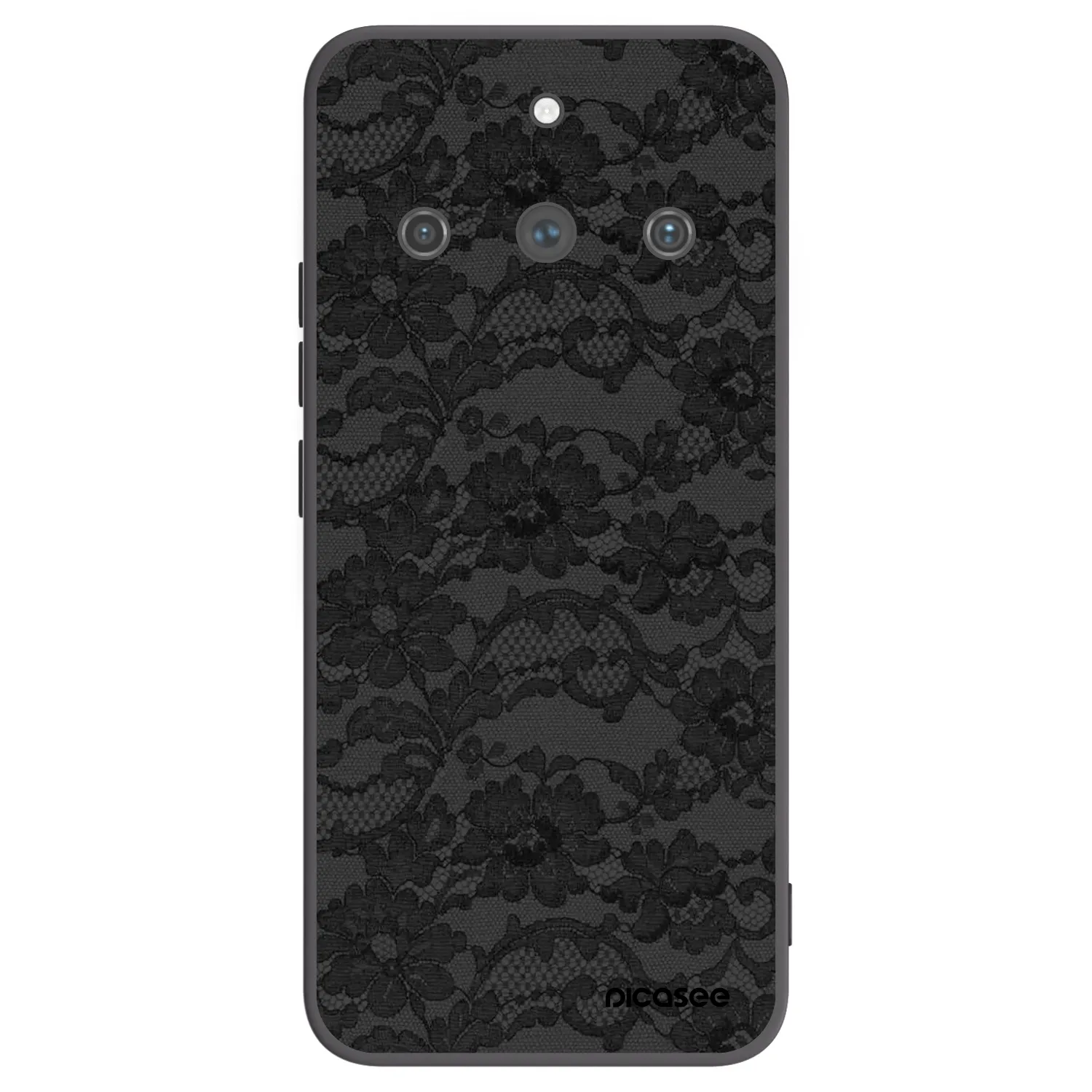 Picasee silikonový černý obal pro Realme 11 Pro+ - Dark Elegance