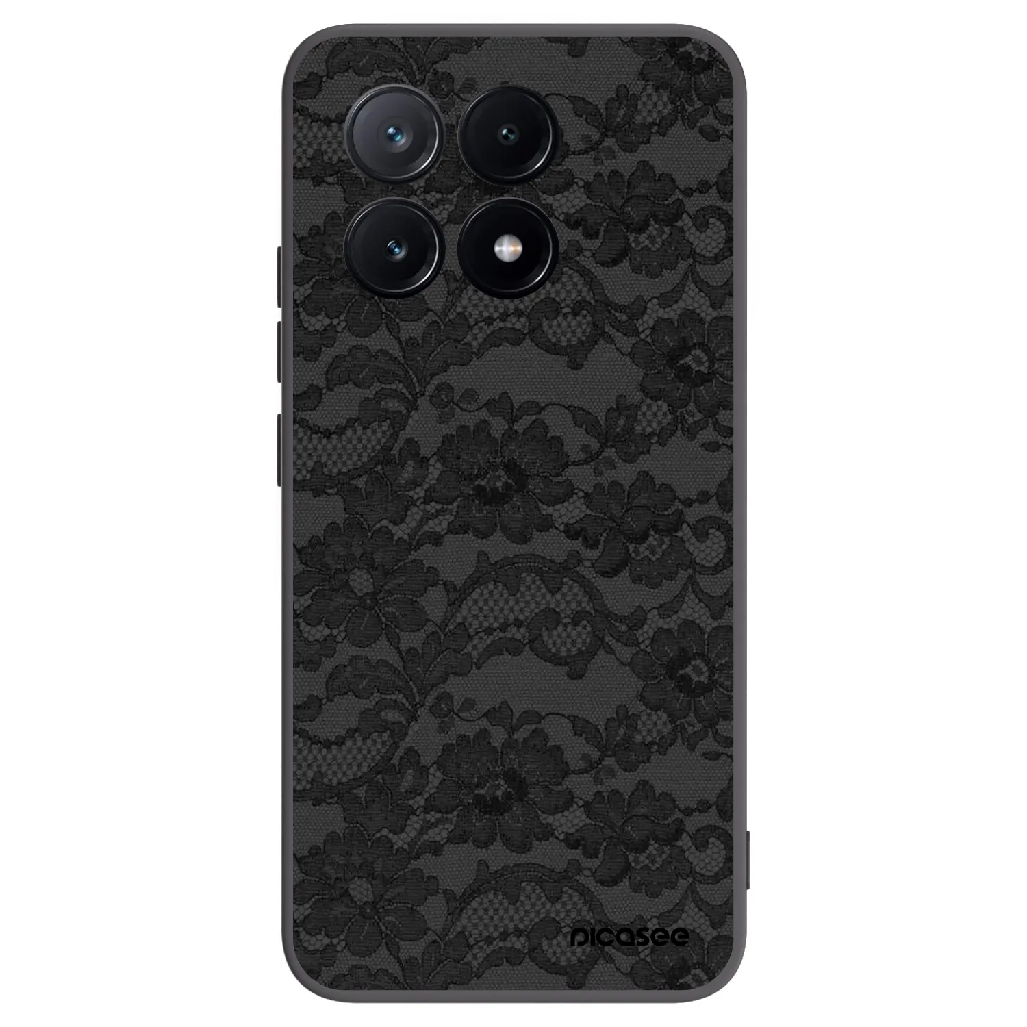 Picasee silikonový černý obal pro Xiaomi Poco X6 Pro - Dark Elegance