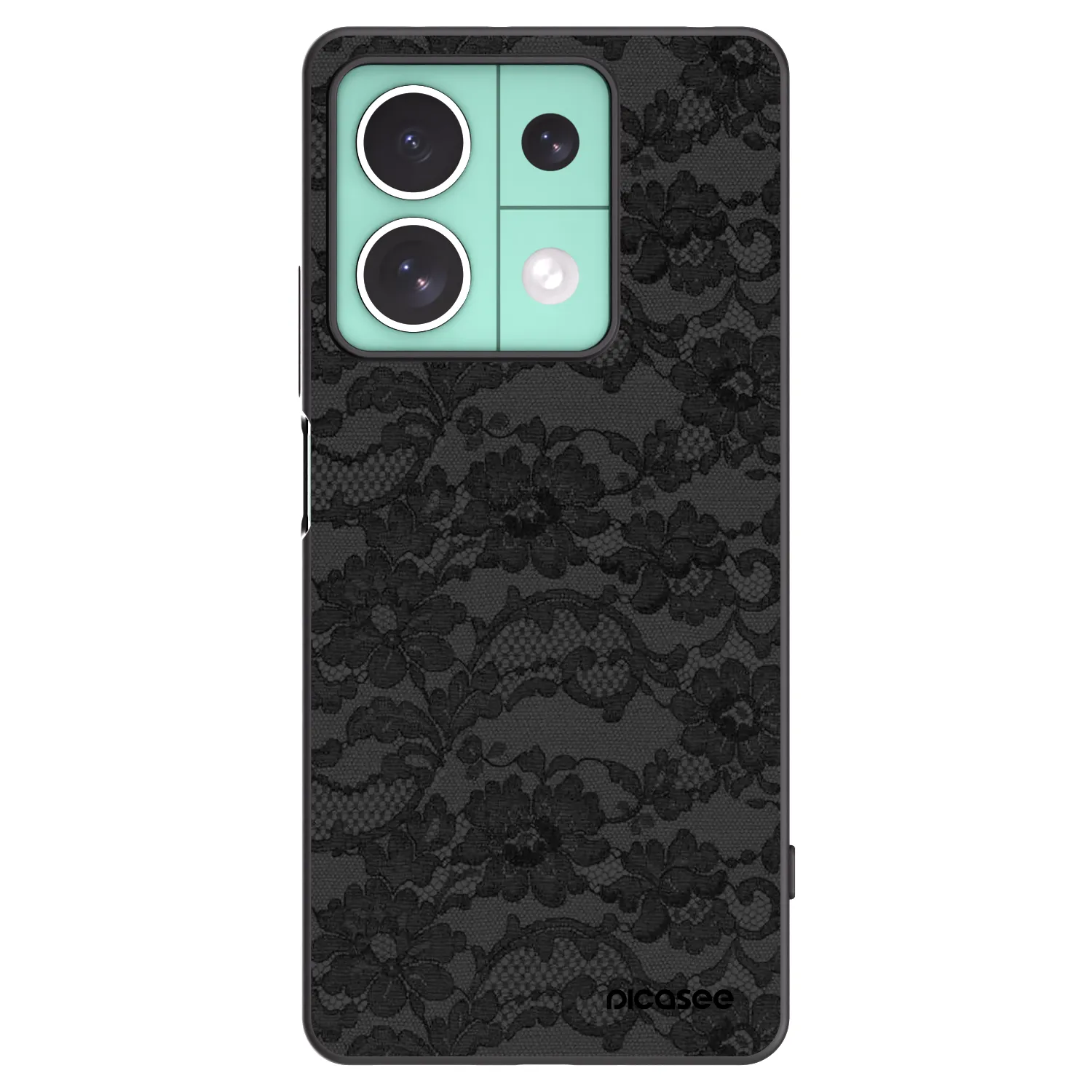 Picasee silikonový černý obal pro Xiaomi Redmi Note 13 5G - Dark Elegance