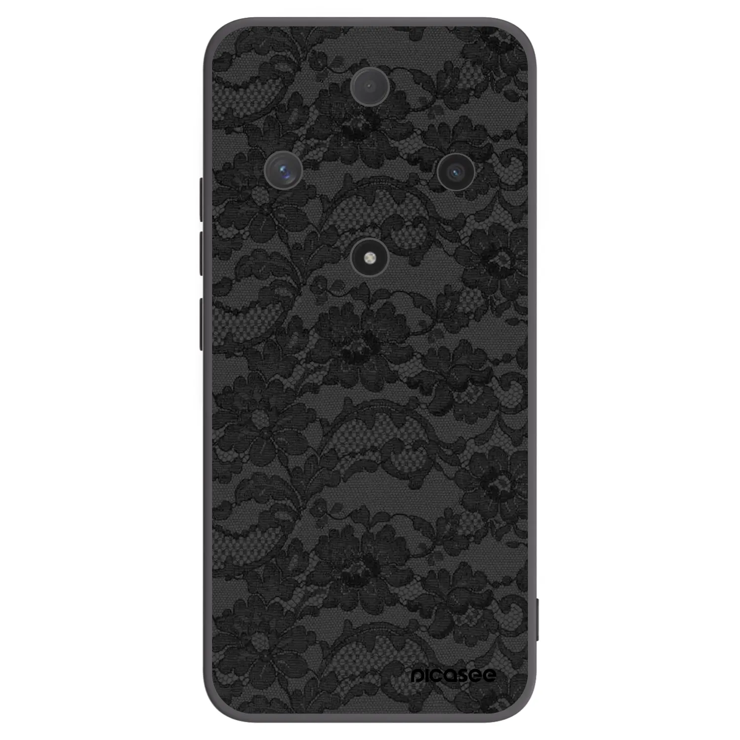 Picasee silikonový černý obal pro Honor Magic6 Lite 5G - Dark Elegance