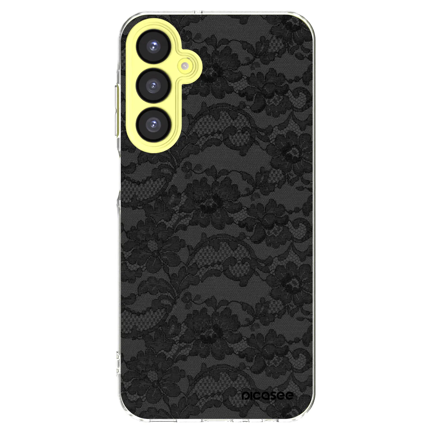 Picasee silikonový průhledný obal pro Samsung Galaxy A25 A256B 5G - Dark Elegance