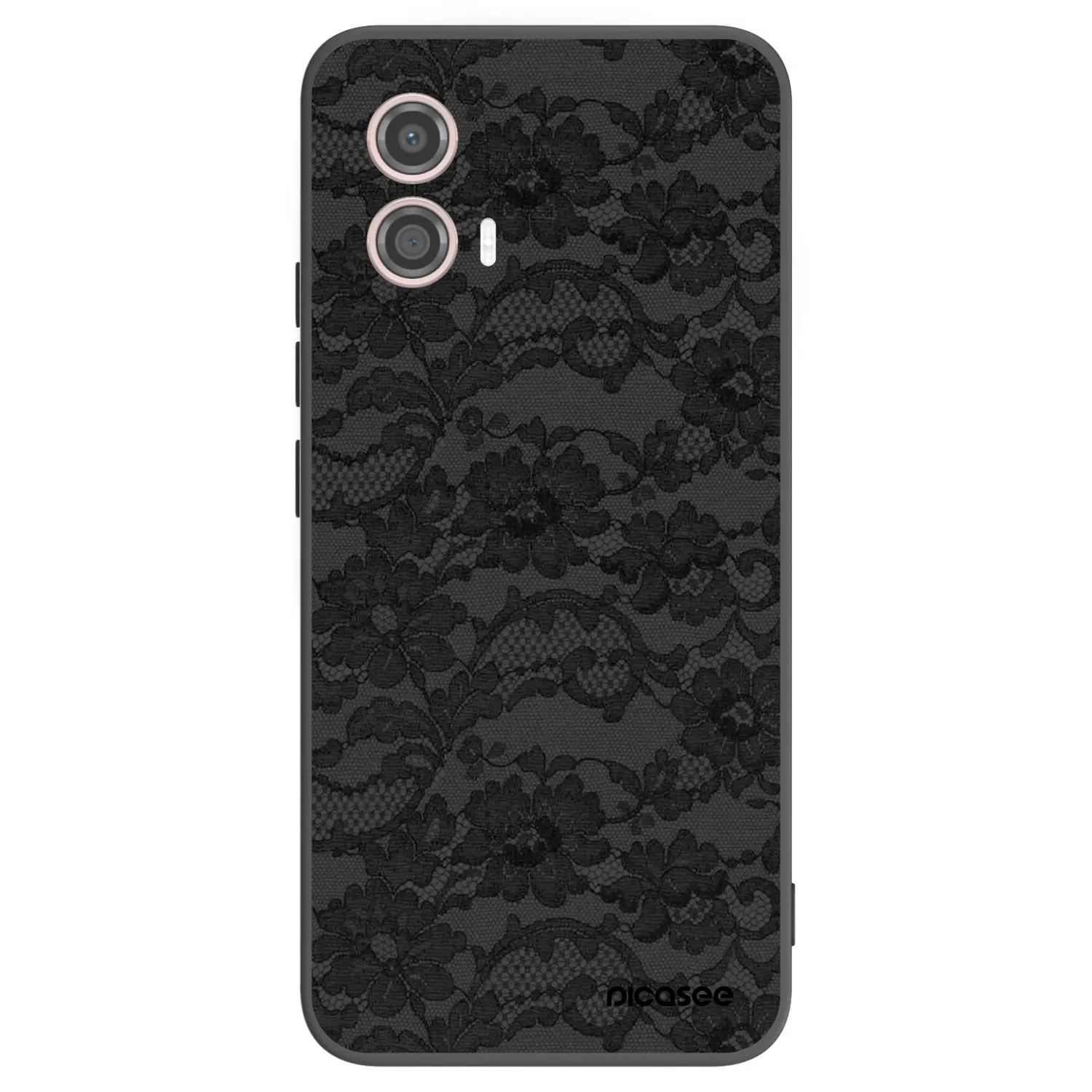 Picasee silikonový černý obal pro Motorola Moto G53 5G - Dark Elegance
