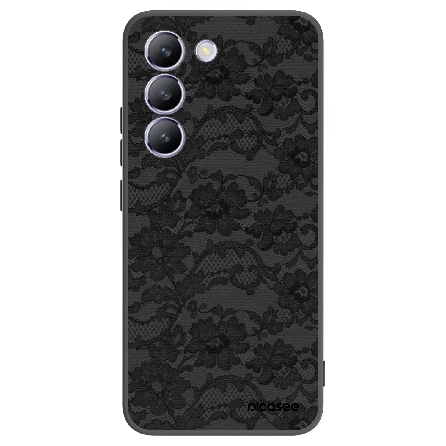 Picasee silikonový černý obal pro Vivo V40 SE 5G - Dark Elegance