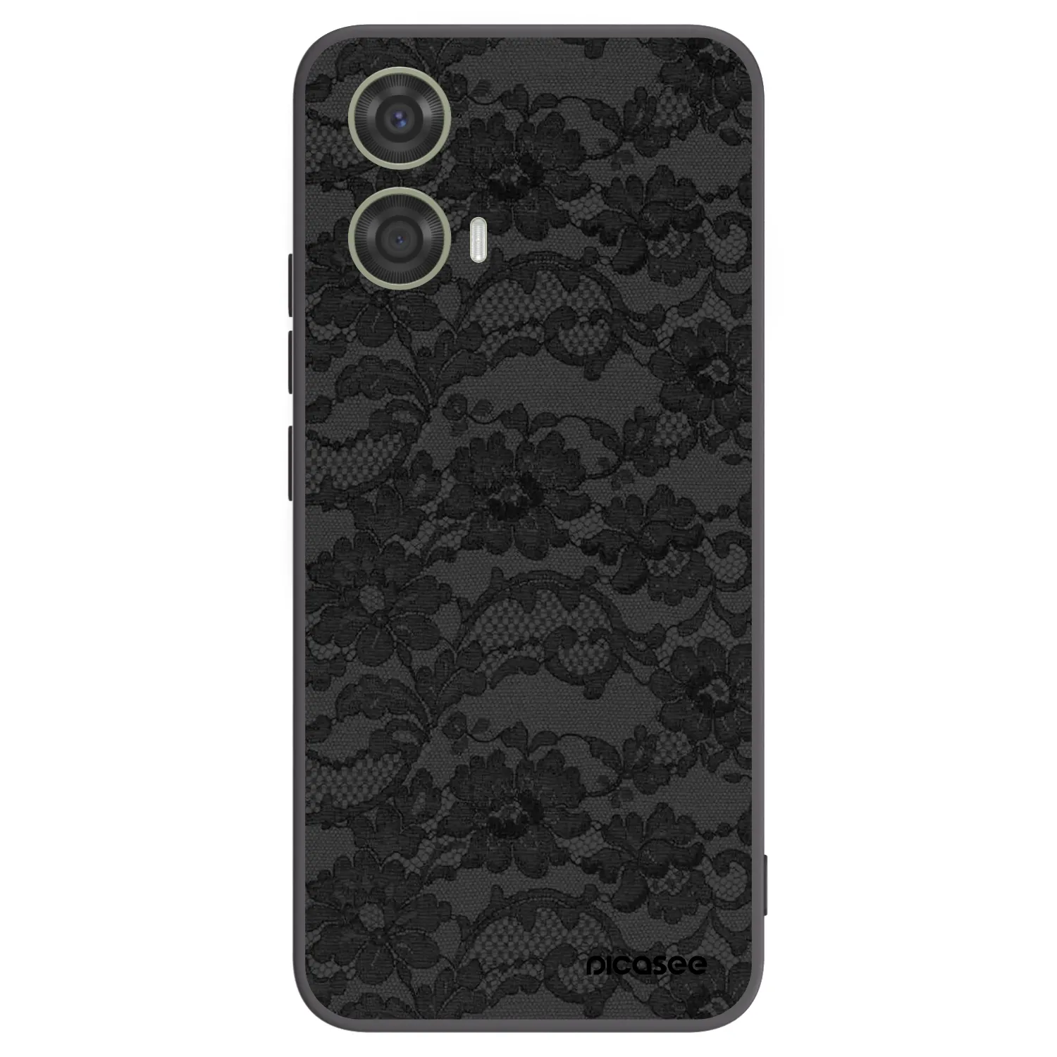 Picasee silikonový černý obal pro Motorola Moto G24 - Dark Elegance
