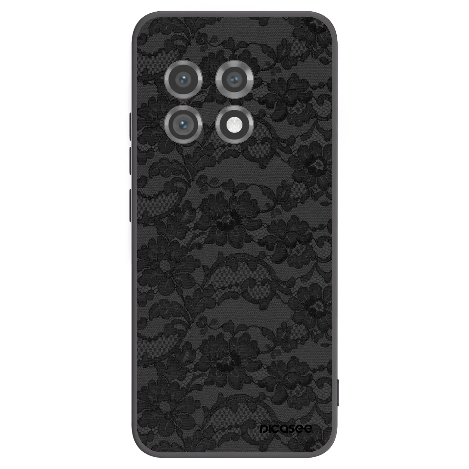 Picasee silikonový černý obal pro OnePlus 11 5G - Dark Elegance