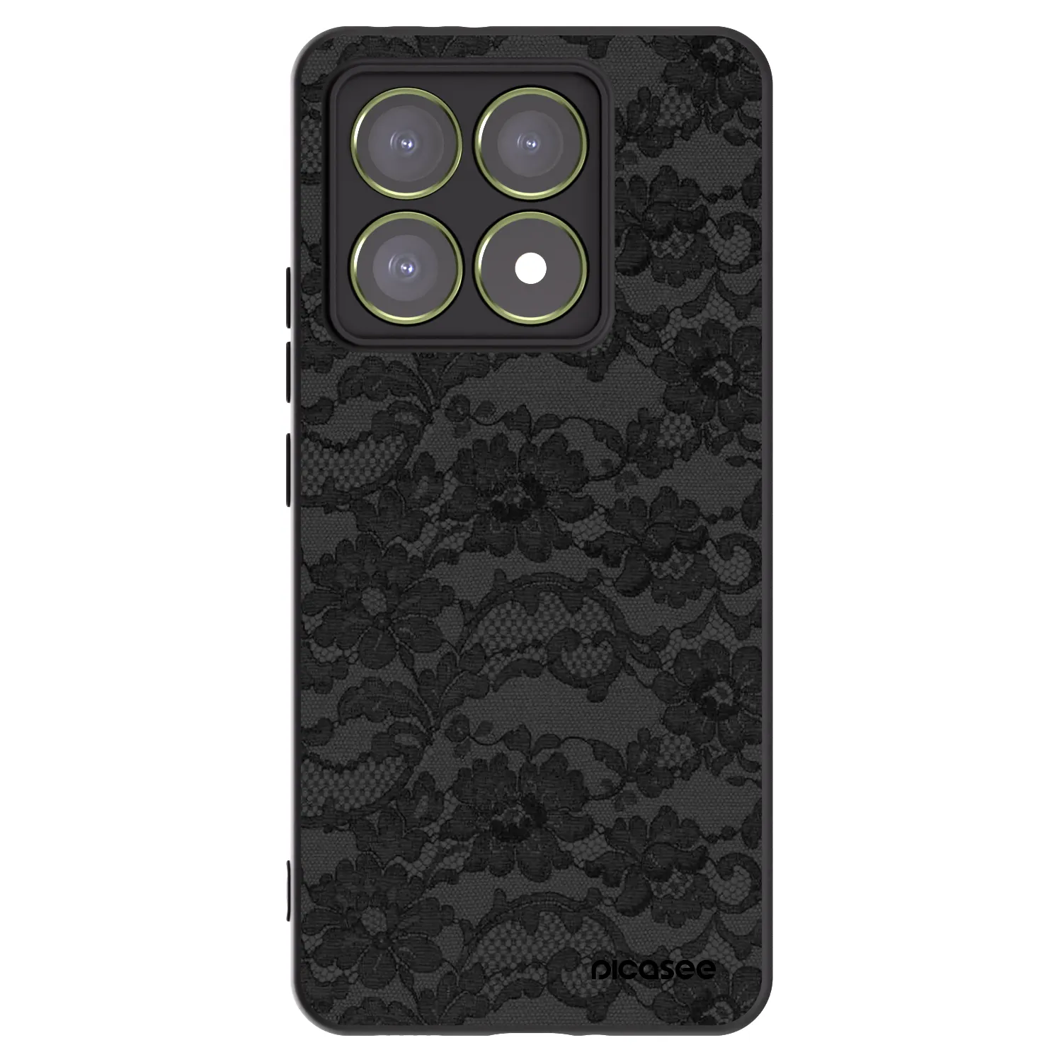 Picasee silikonový černý obal pro Xiaomi 14T - Dark Elegance