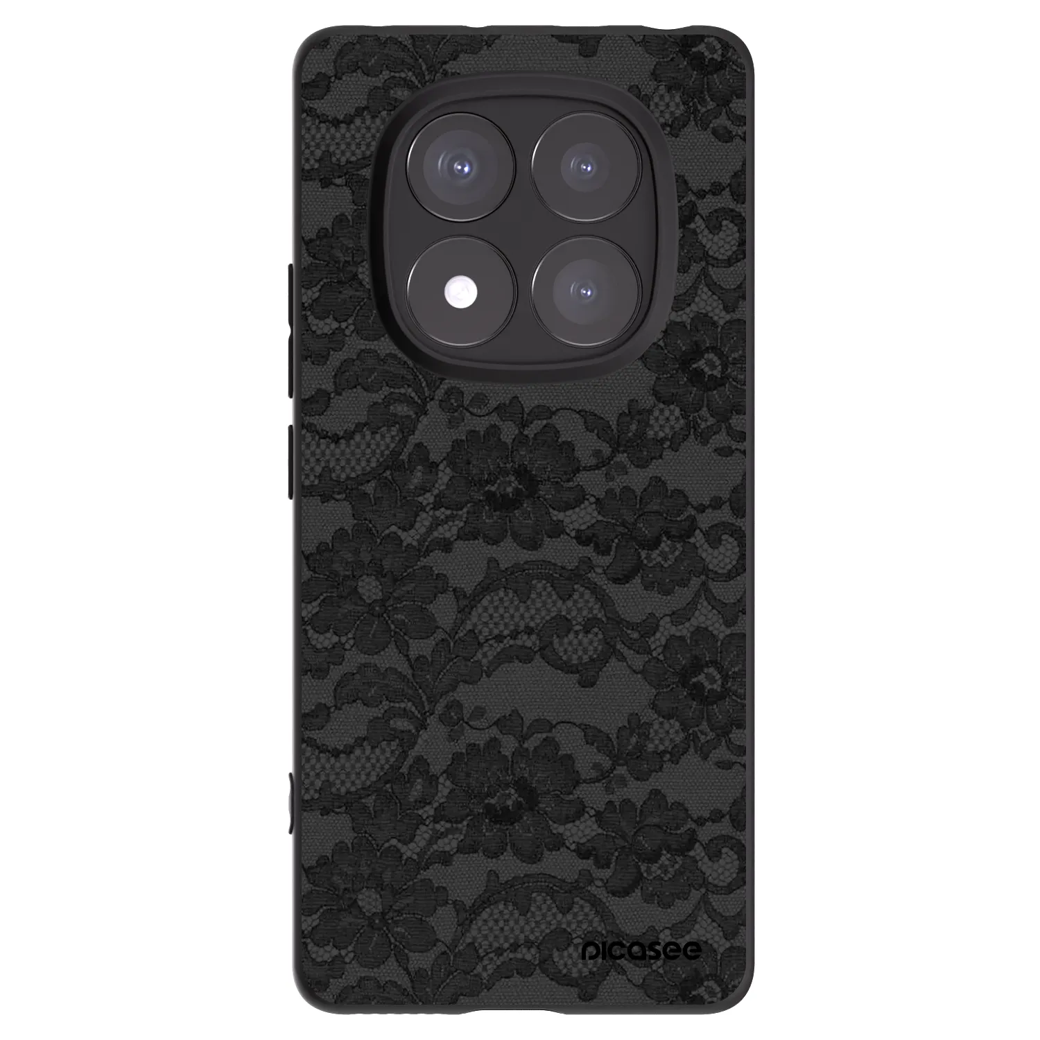 Picasee silikonový černý obal pro Xiaomi Redmi Note 14 Pro 5G - Dark Elegance