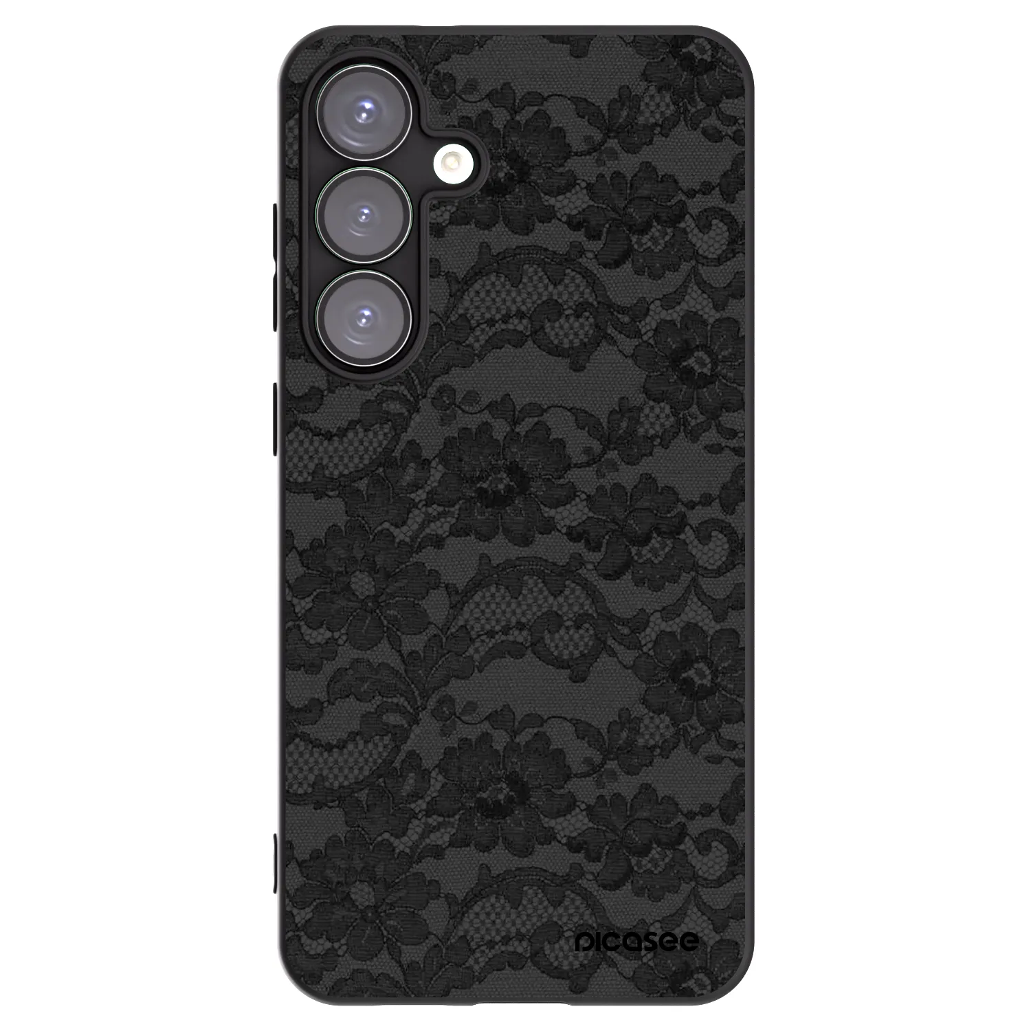 Picasee silikonový černý obal pro Samsung Galaxy S25+ 5G - Dark Elegance