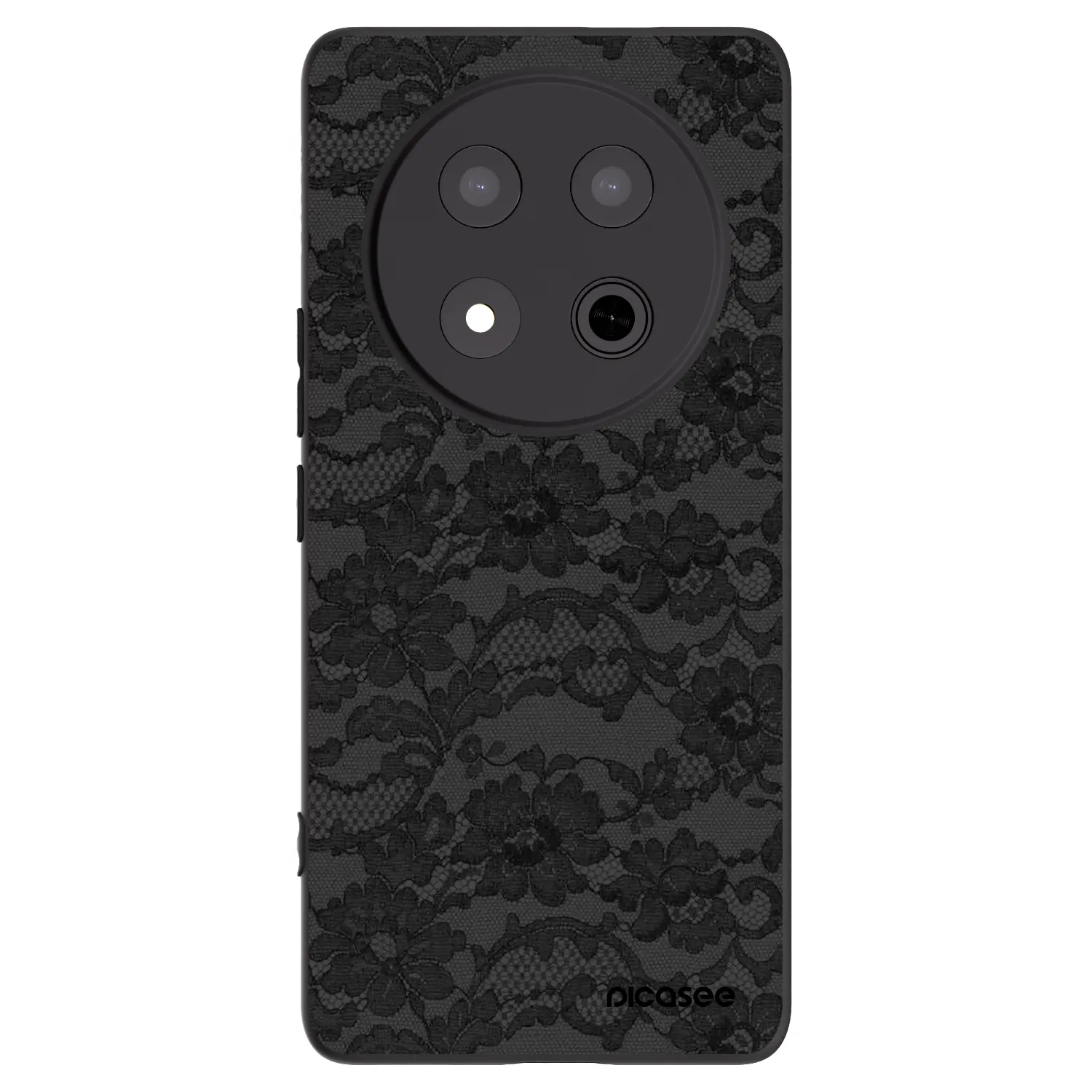 Picasee silikonový černý obal pro Honor Magic7 Lite 5G - Dark Elegance