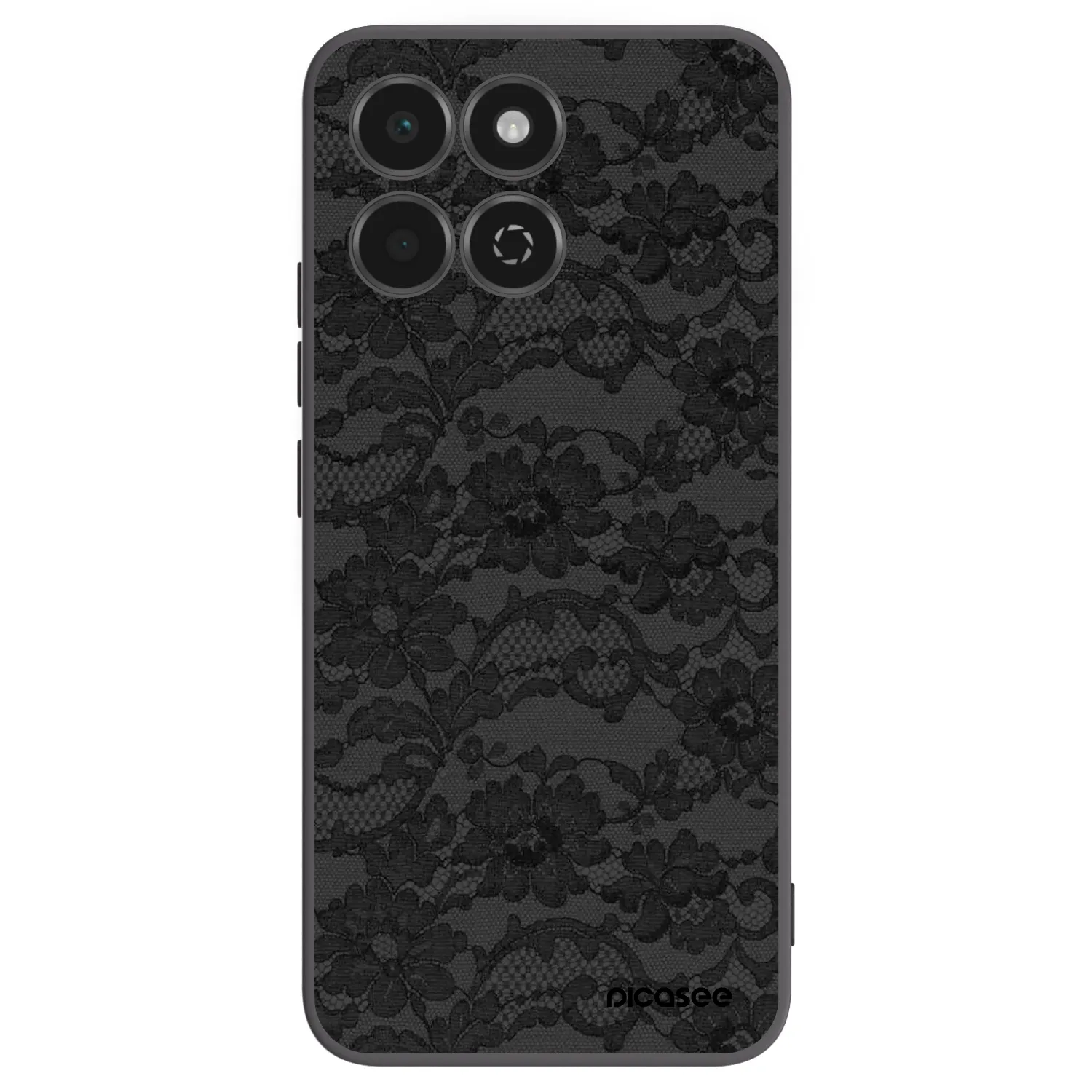 Picasee silikonový černý obal pro Honor 200 Smart 5G - Dark Elegance