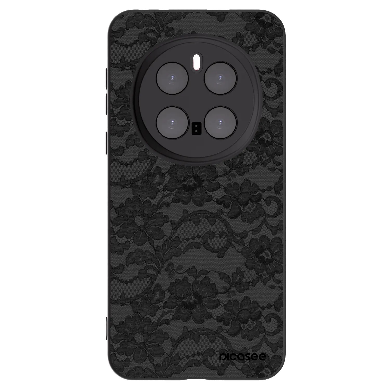 Picasee silikonový černý obal pro Honor Magic7 Pro 5G - Dark Elegance