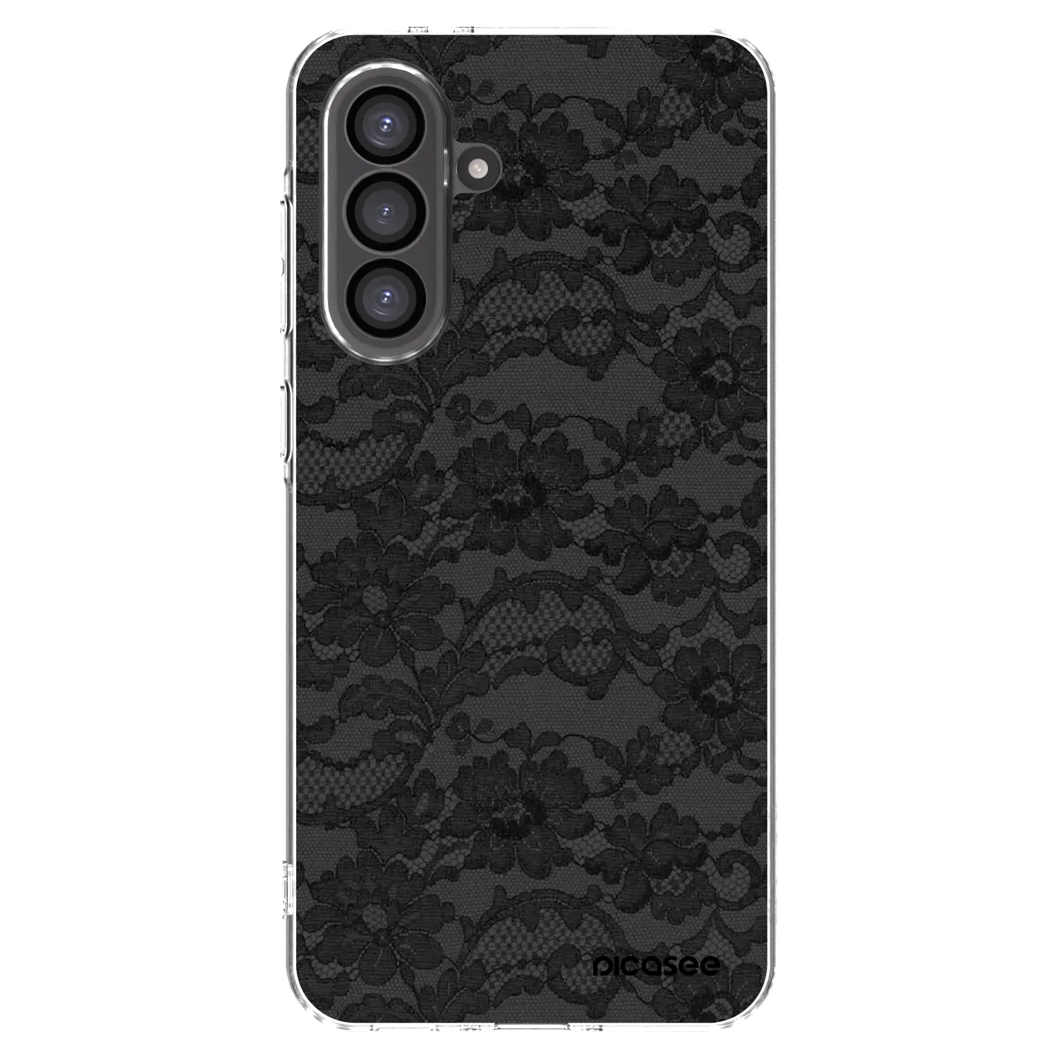 Picasee silikonový průhledný obal pro Samsung Galaxy A36 5G - Dark Elegance