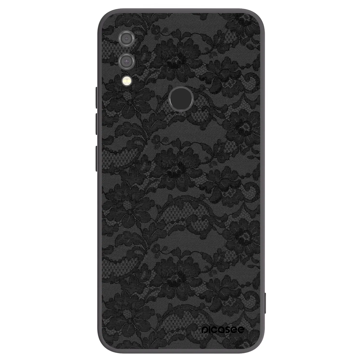 Picasee silikonový černý obal pro Xiaomi Redmi Note 7 - Dark Elegance