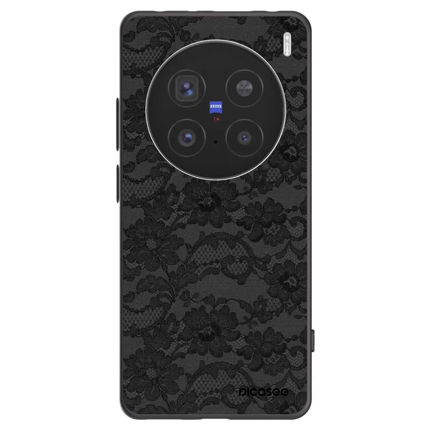 Picasee silikonový černý obal pro Vivo X200 Pro - Dark Elegance