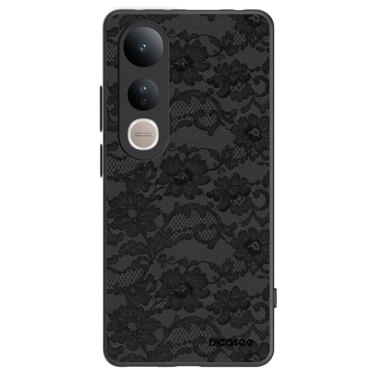 Picasee silikonový černý obal pro Vivo V50 Lite 5G - Dark Elegance