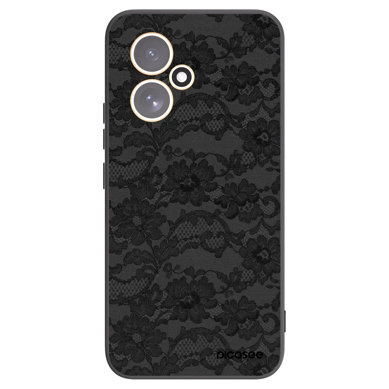 Picasee silikonový černý obal pro Honor 400 5G - Dark Elegance