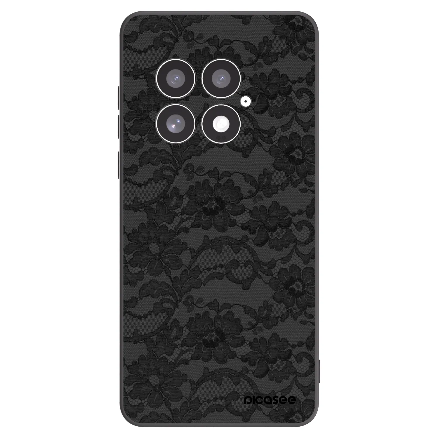 Picasee silikonový černý obal pro OnePlus 13 5G - Dark Elegance