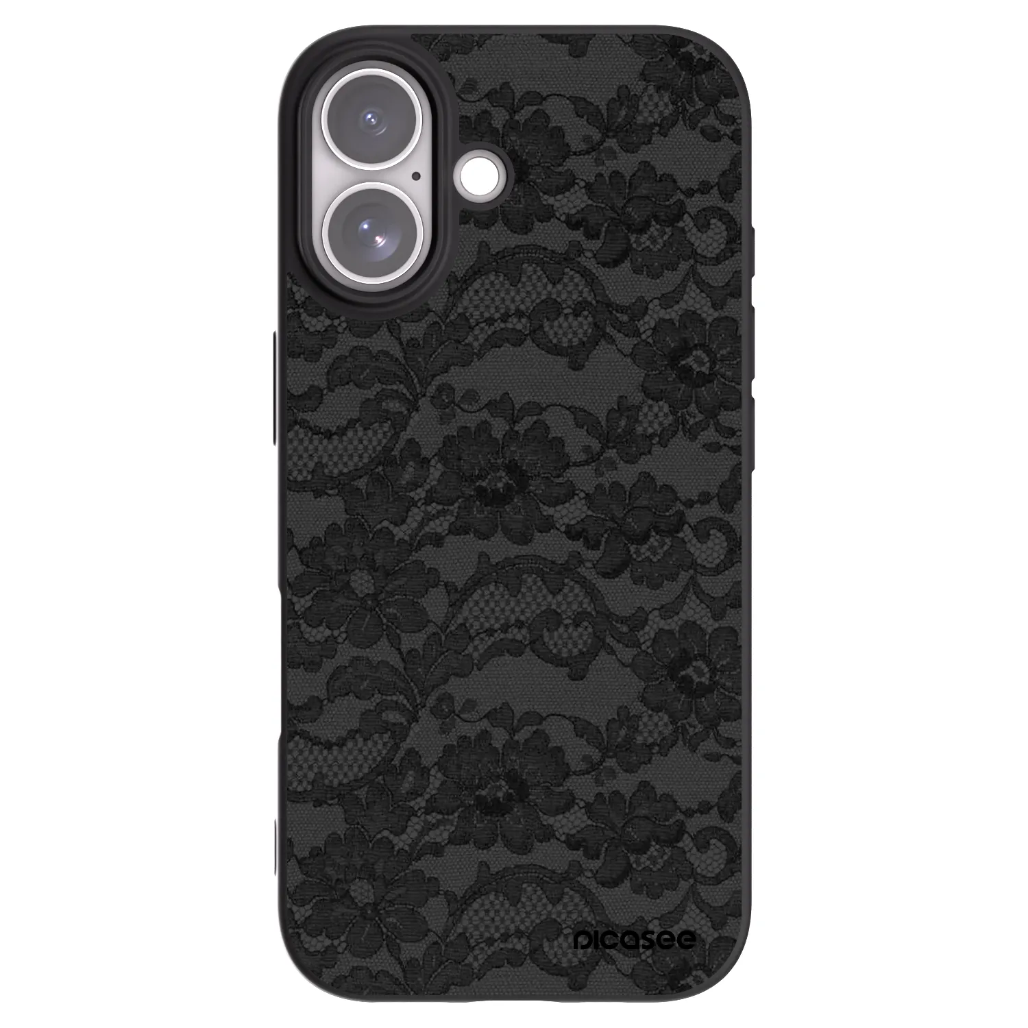 Picasee silikonový černý obal pro Apple iPhone 17 - Dark Elegance