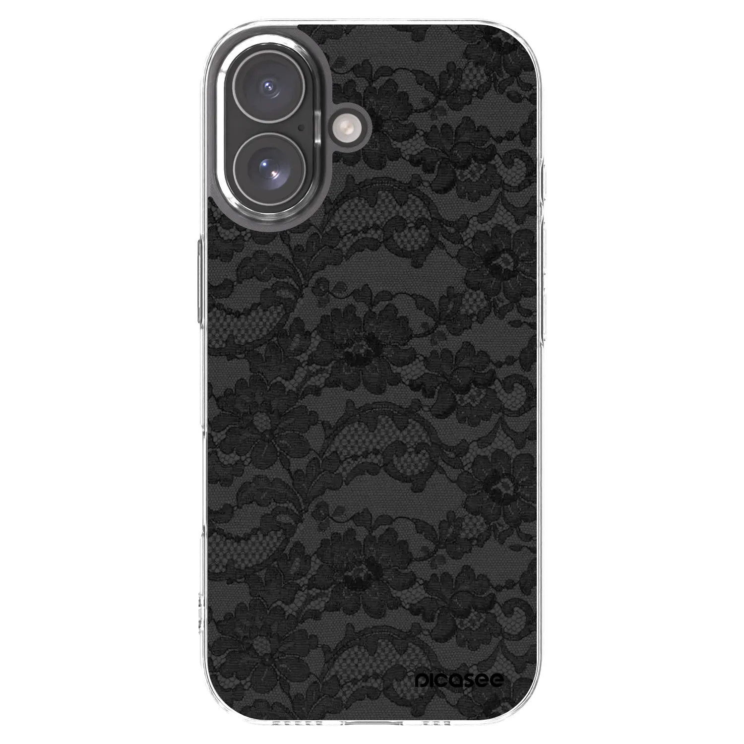 Picasee silikonový průhledný obal pro Apple iPhone 17 - Dark Elegance
