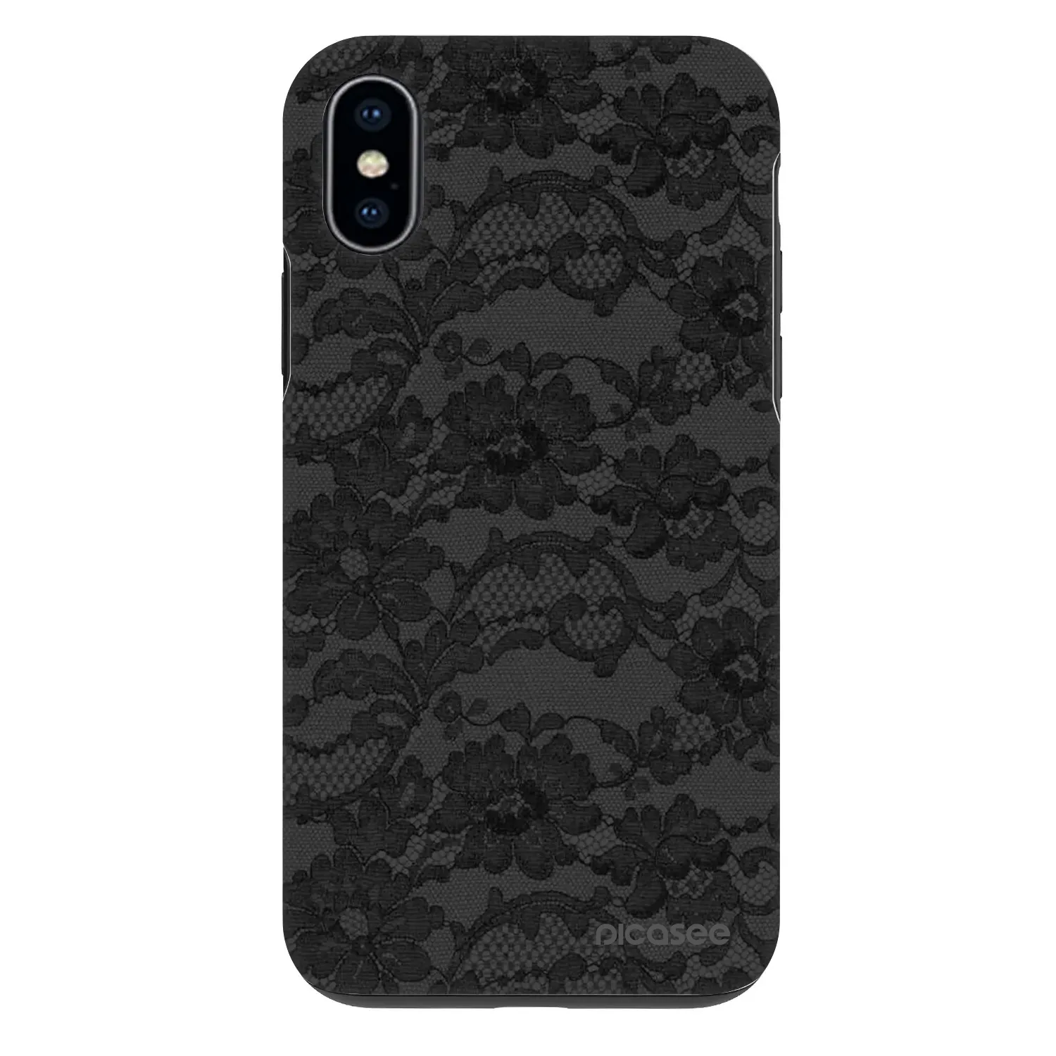 Picasee Fashion Case pro Apple iPhone X/XS - Dark Elegance