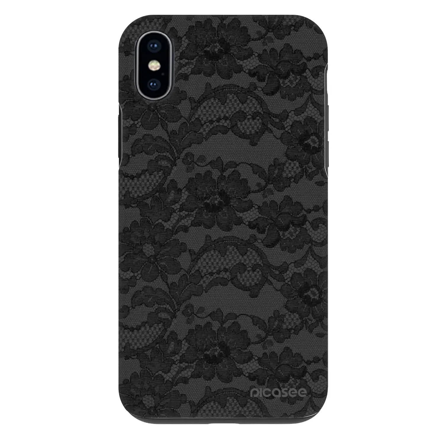Picasee Fashion Case pro Apple iPhone XS Max - Dark Elegance