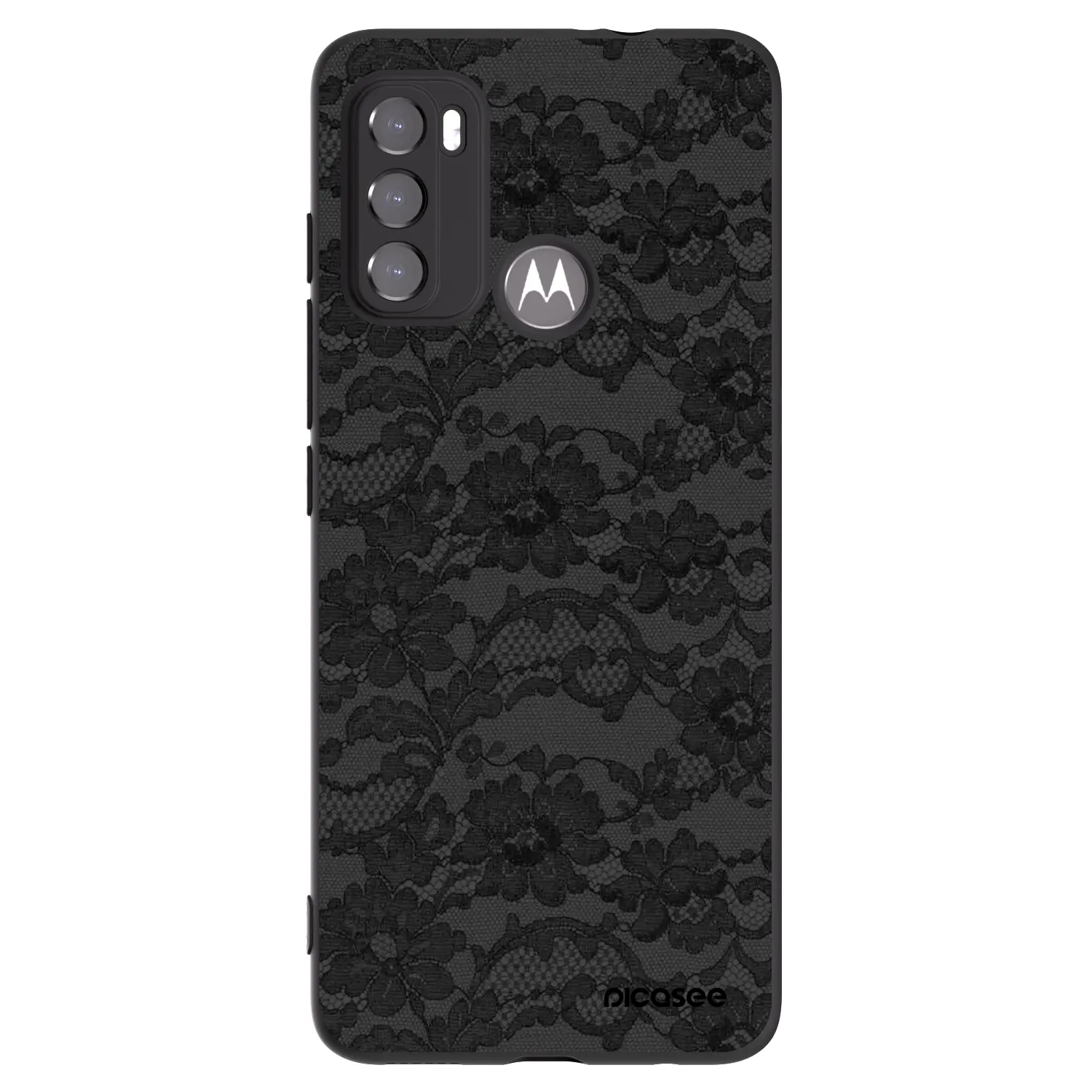 Picasee silikonový černý obal pro Motorola Edge 60 5G - Dark Elegance