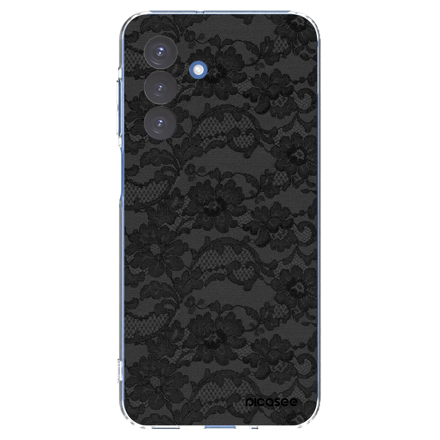 Picasee silikonový průhledný obal pro Samsung Galaxy A17 5G - Dark Elegance
