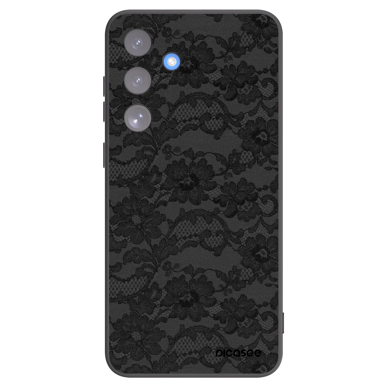 Picasee silikonový černý obal pro Samsung Galaxy S25 FE 5G - Dark Elegance
