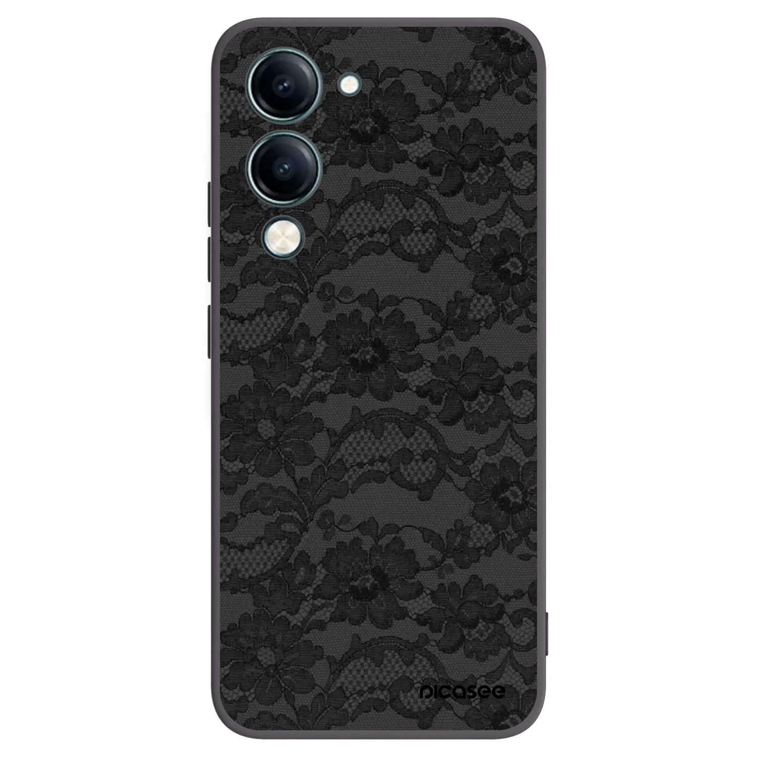 Picasee silikonový černý obal pro Vivo Y29s 5G - Dark Elegance