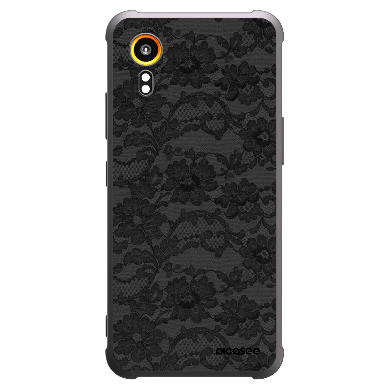 Picasee silikonový černý obal pro Samsung Galaxy Xcover 7 - Dark Elegance