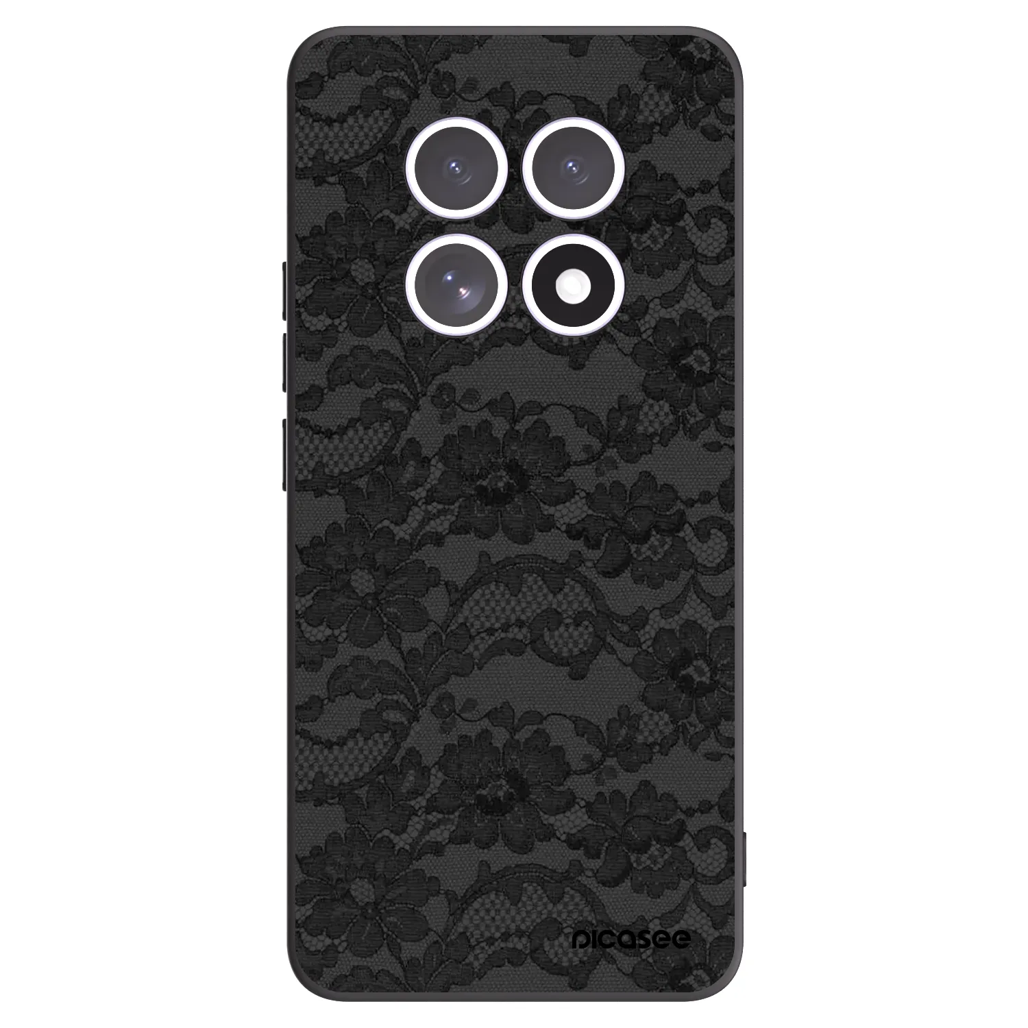 Picasee silikonový černý obal pro Xiaomi Redmi Note 15 5G - Dark Elegance
